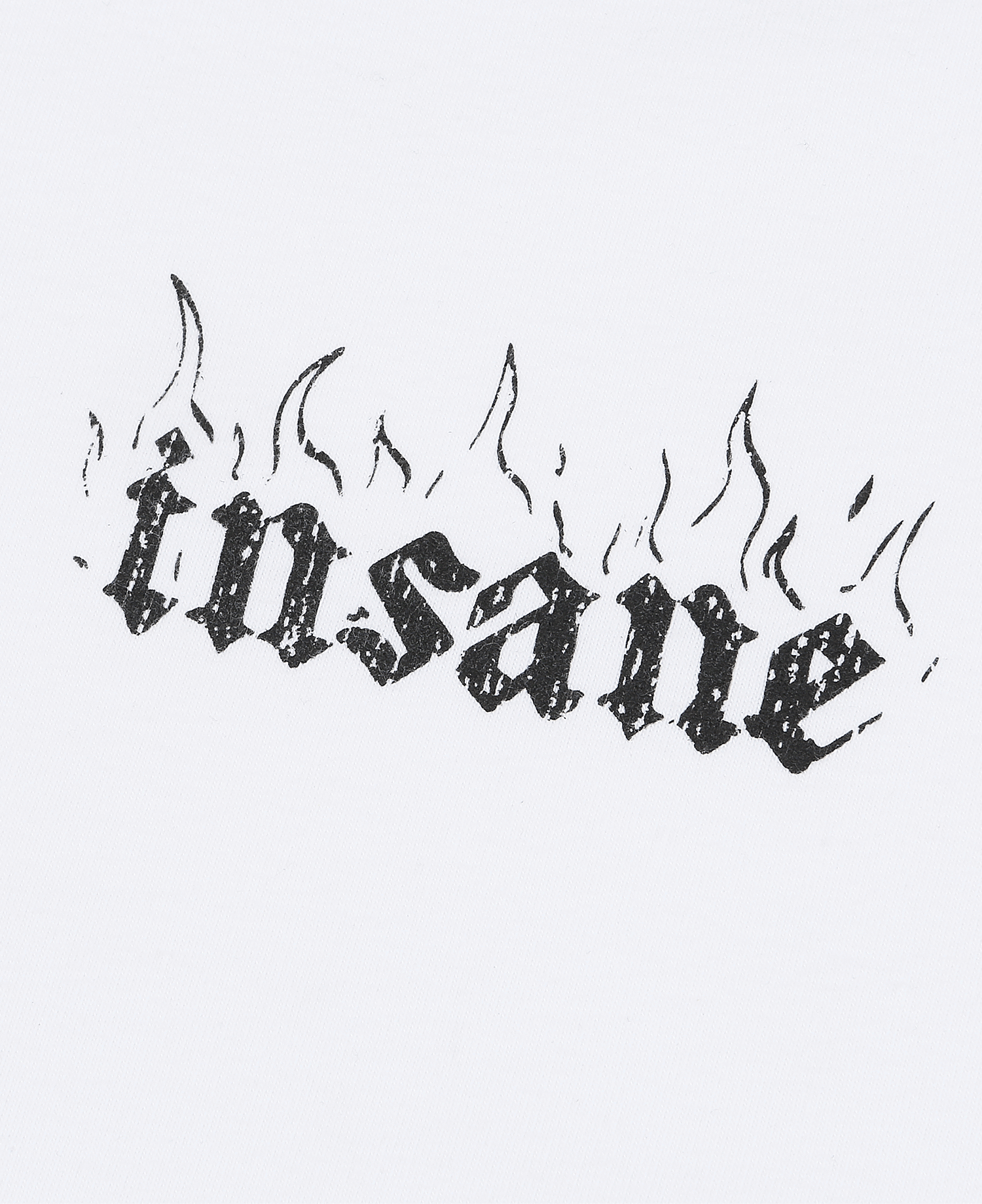 INSANE FLAME T-SHIRT_WHITE