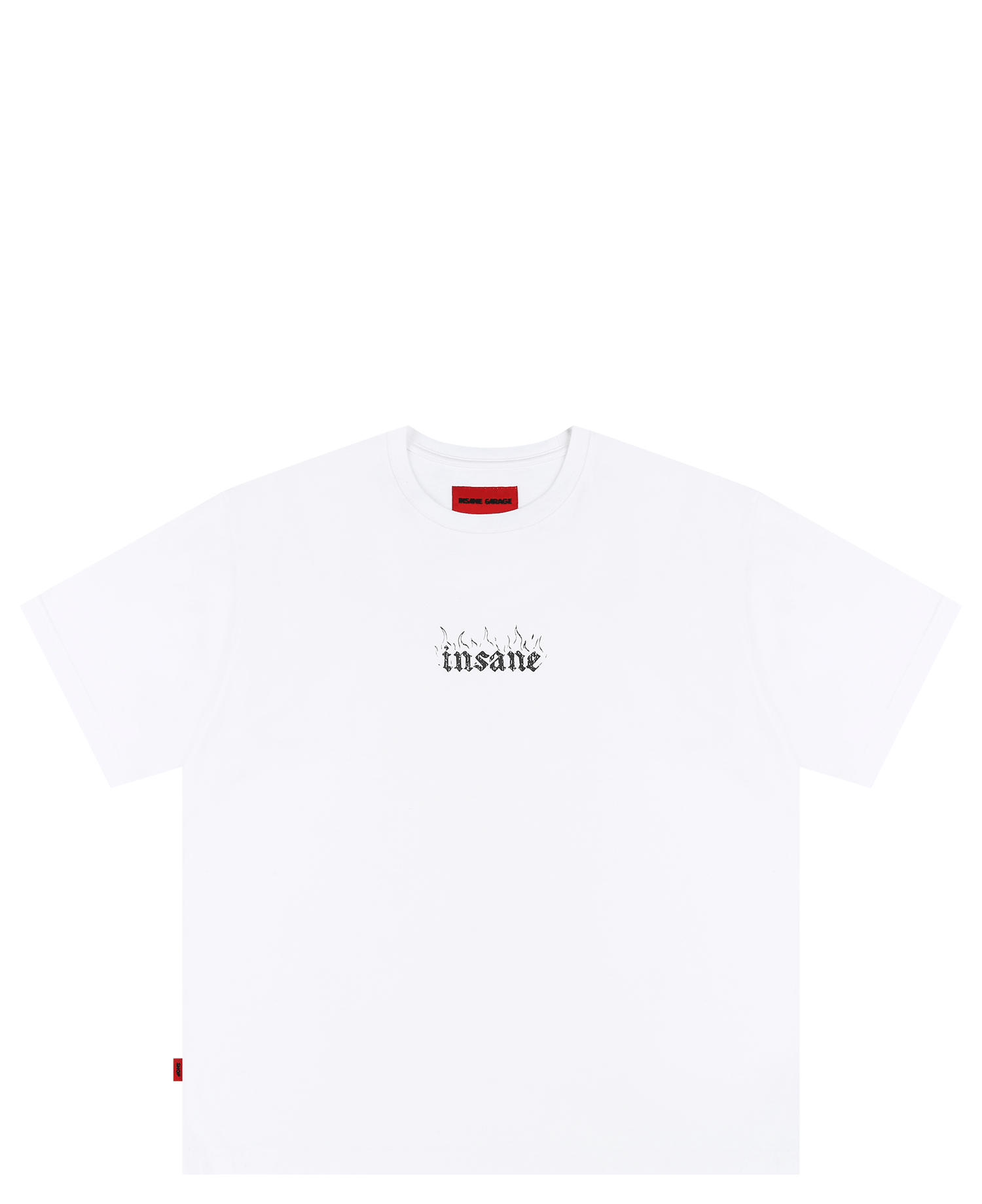 INSANE FLAME T-SHIRT_WHITE