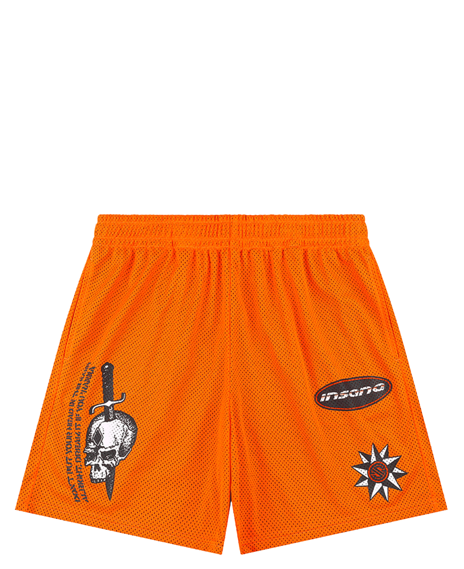 INSANE BASKETBALL SHORTS_ORANGE