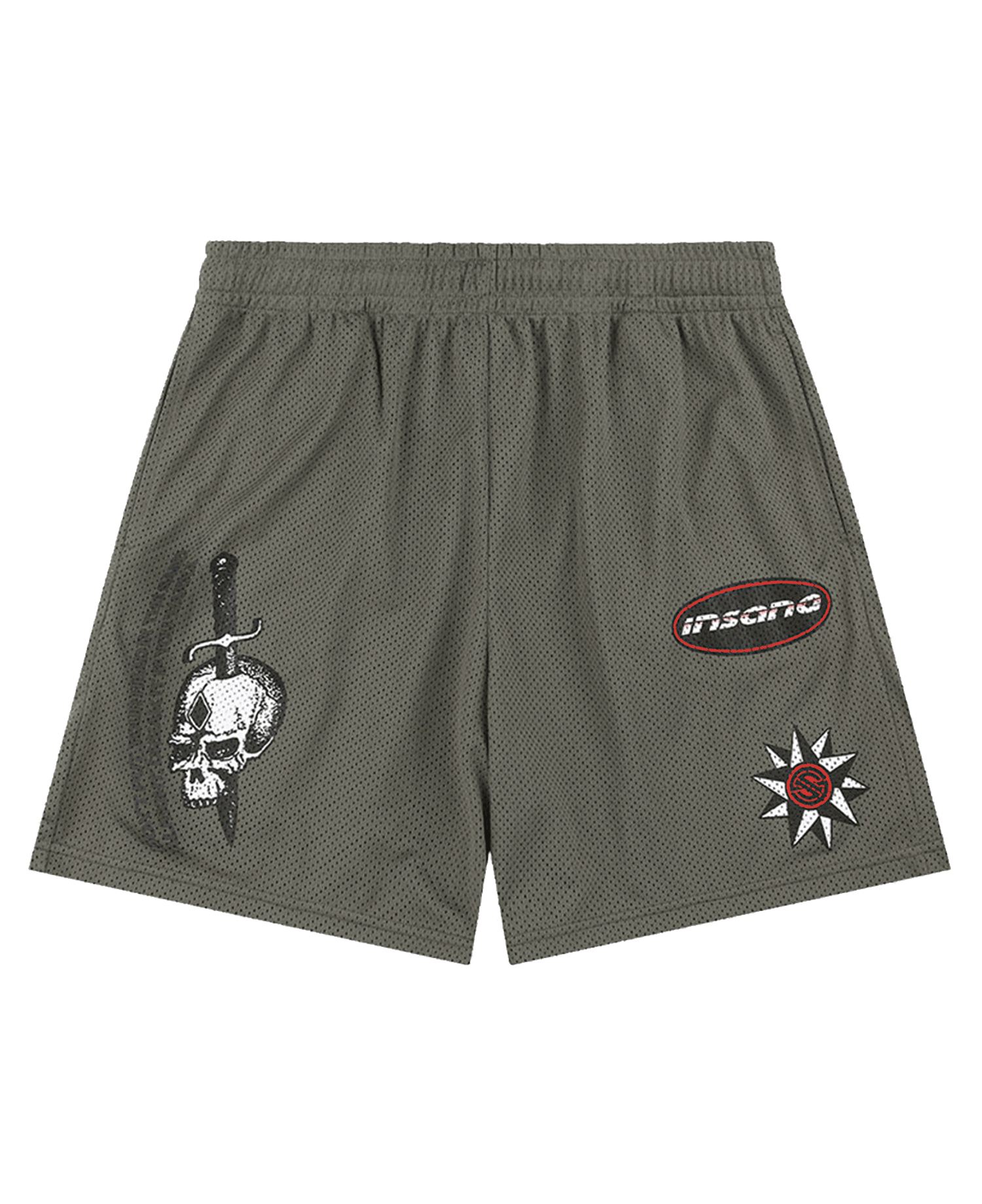 INSANE BASKETBALL SHORTS_KHAKI