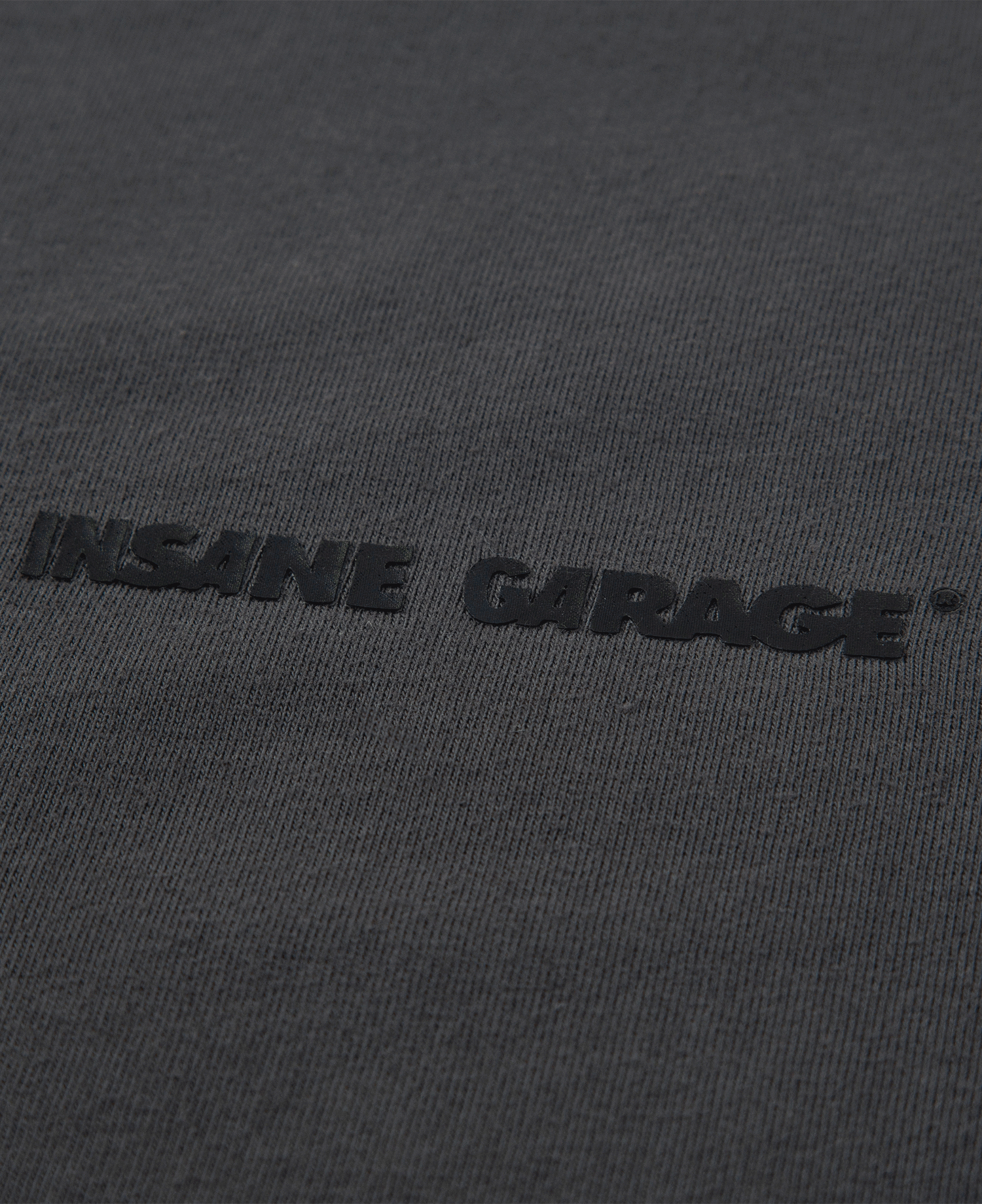 INSANE CONSTRUCTED OVERLOCKED T-SHIRT_CHARCOAL