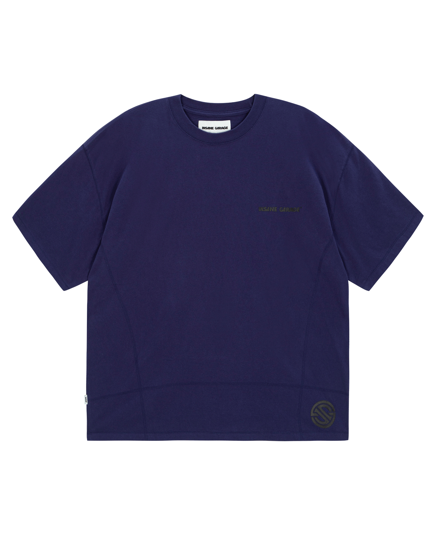 INSANE CONSTRUCTED OVERLOCKED T-SHIRT_PURPLE