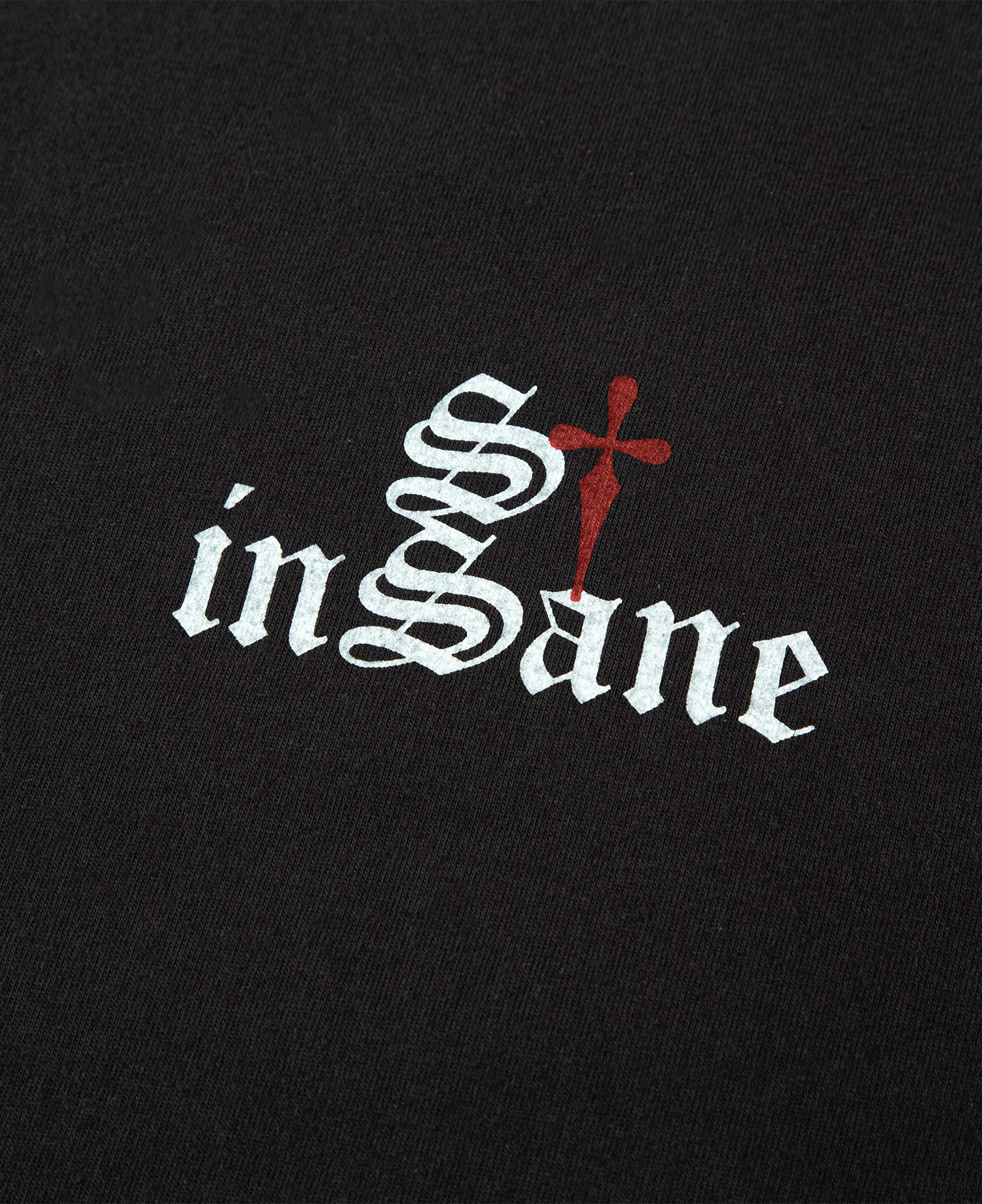 PRAY FOR INSANE LONG SLV T-SHIRT_BLACK