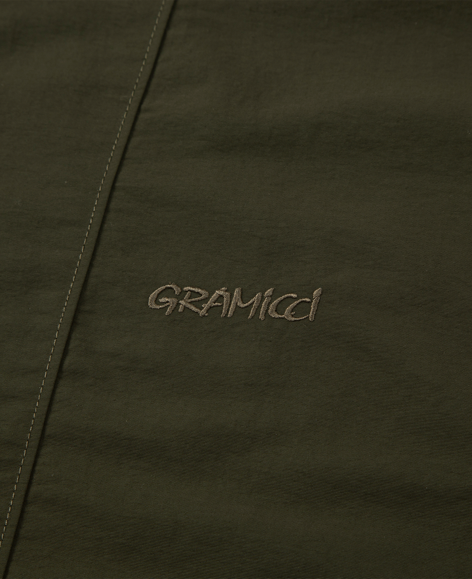 NYLON TUSSAH ANORAK DEEP_OLIVE