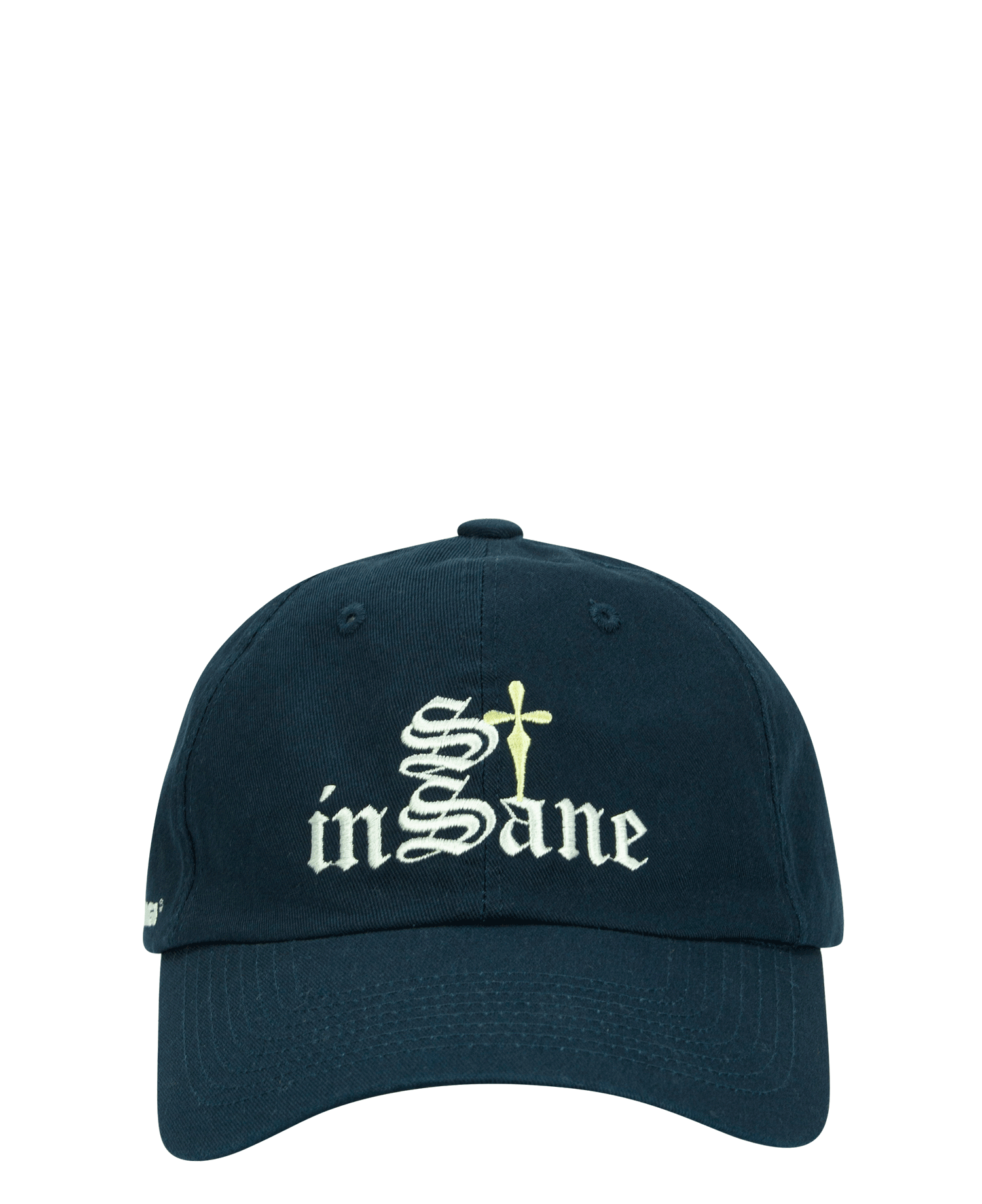 INSANE CROSS BALL CAP_NAVY