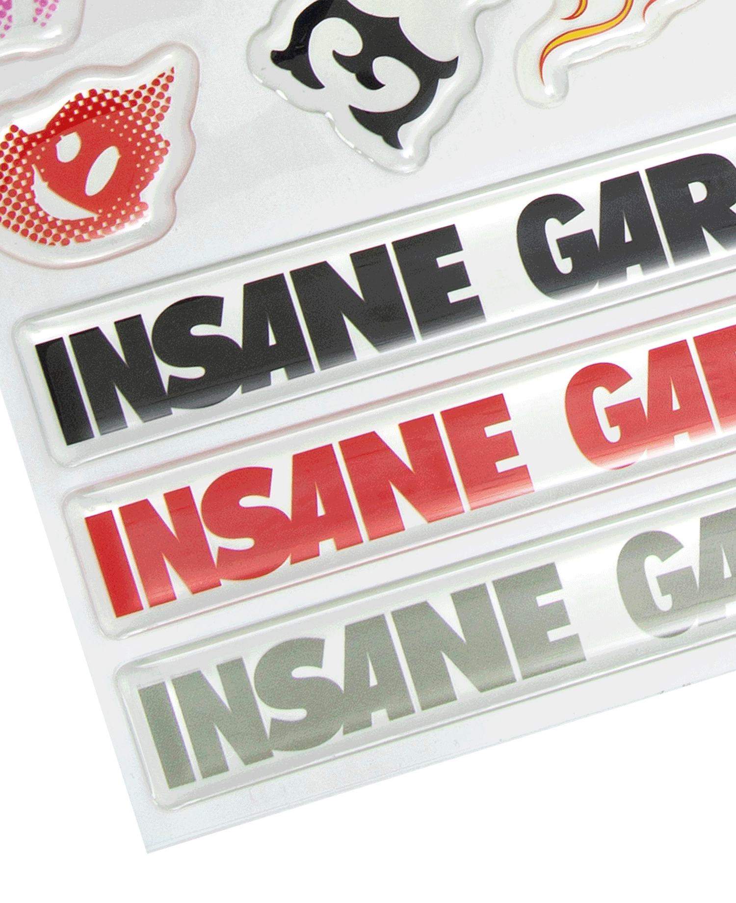 INSANE FLAME EPOXY STICKER_MULTI