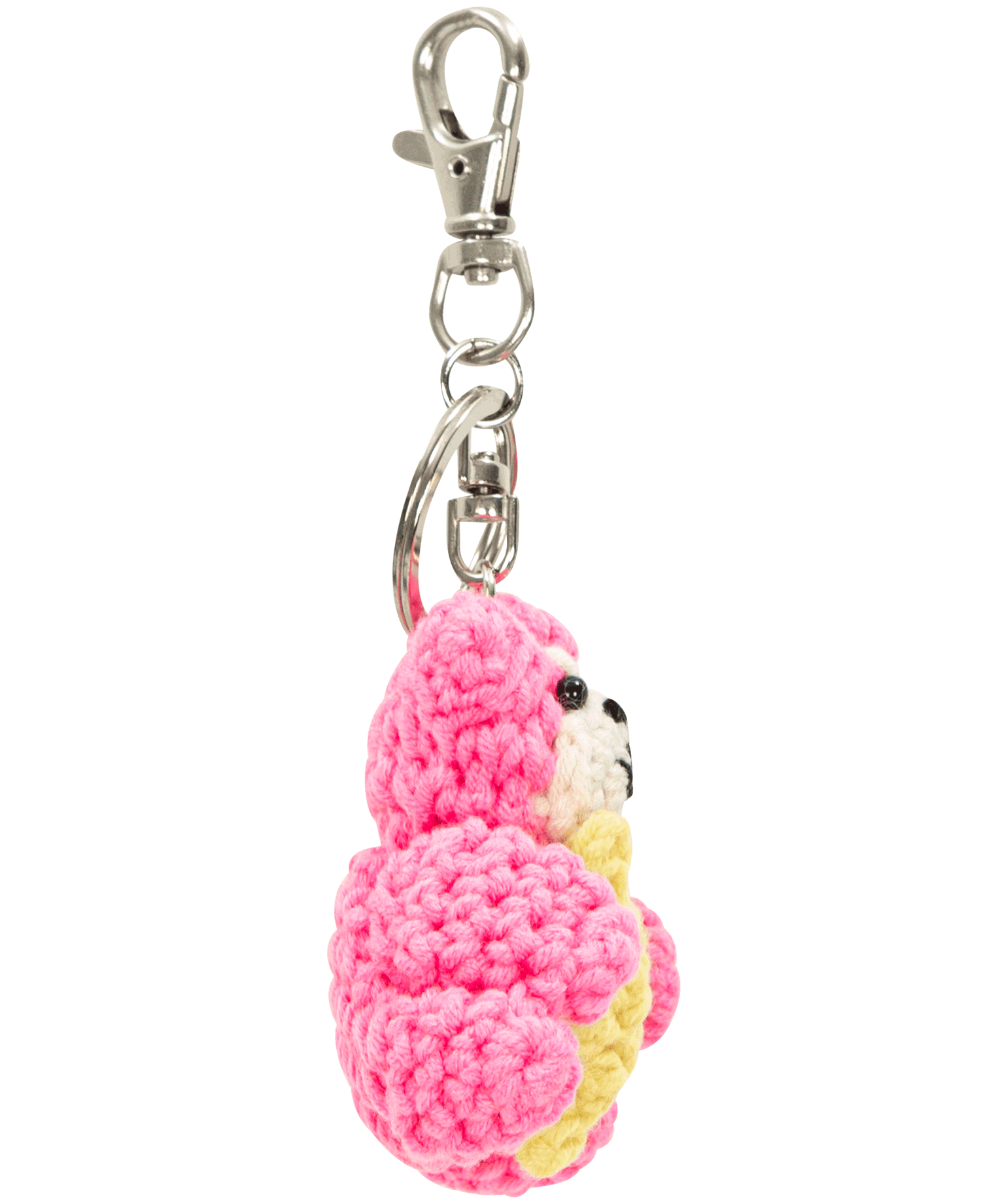 INSANE PINK STAR BEAR KEYCHAIN_PINK