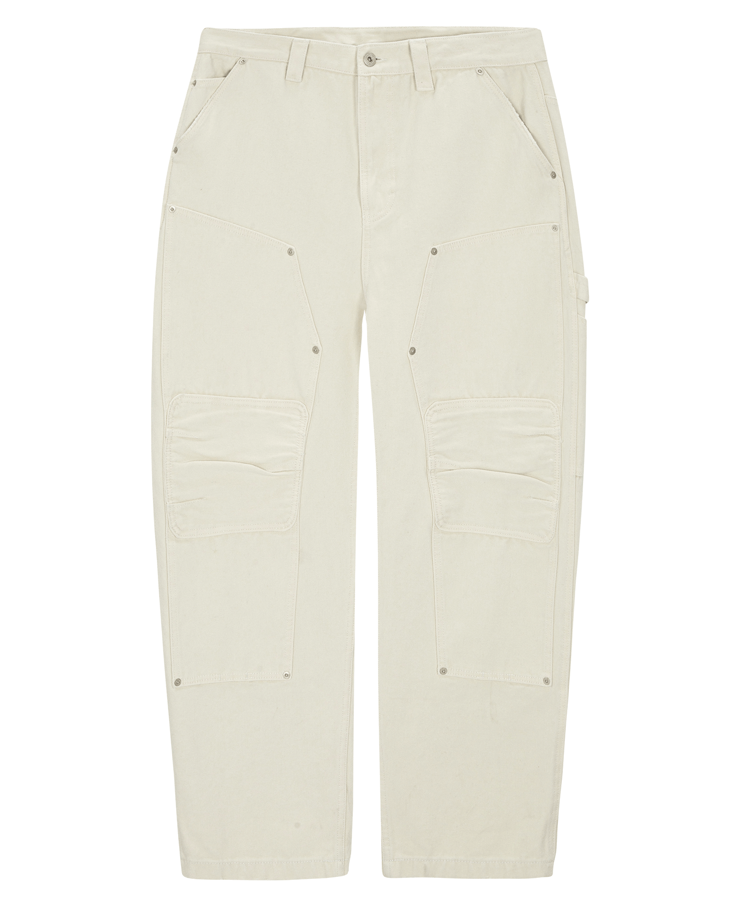 INSANE DOUBLE-KNEE WORKPANTS_BONE