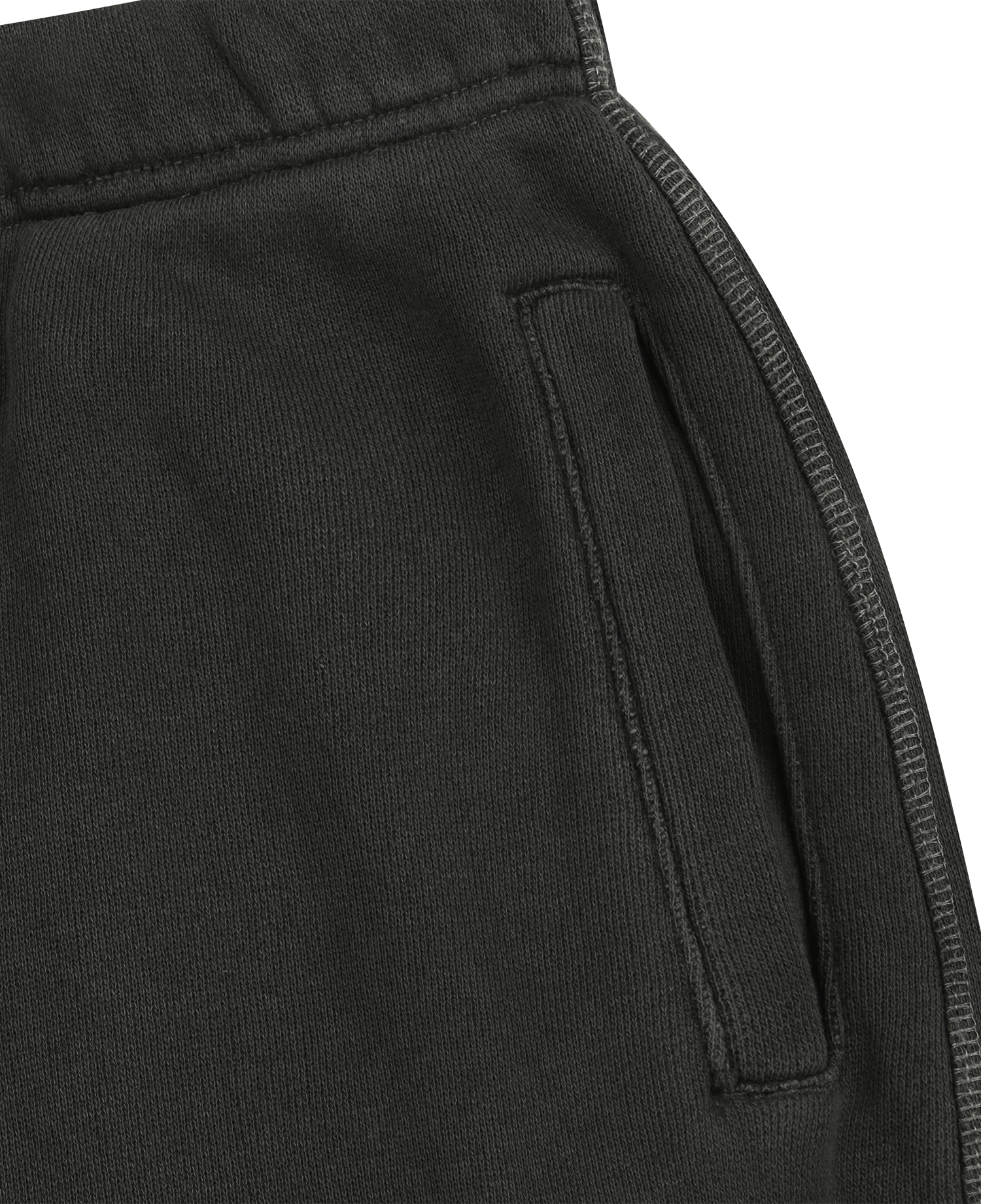 PIGMENT PATCHED SWEATPANTS_CHARCOAL