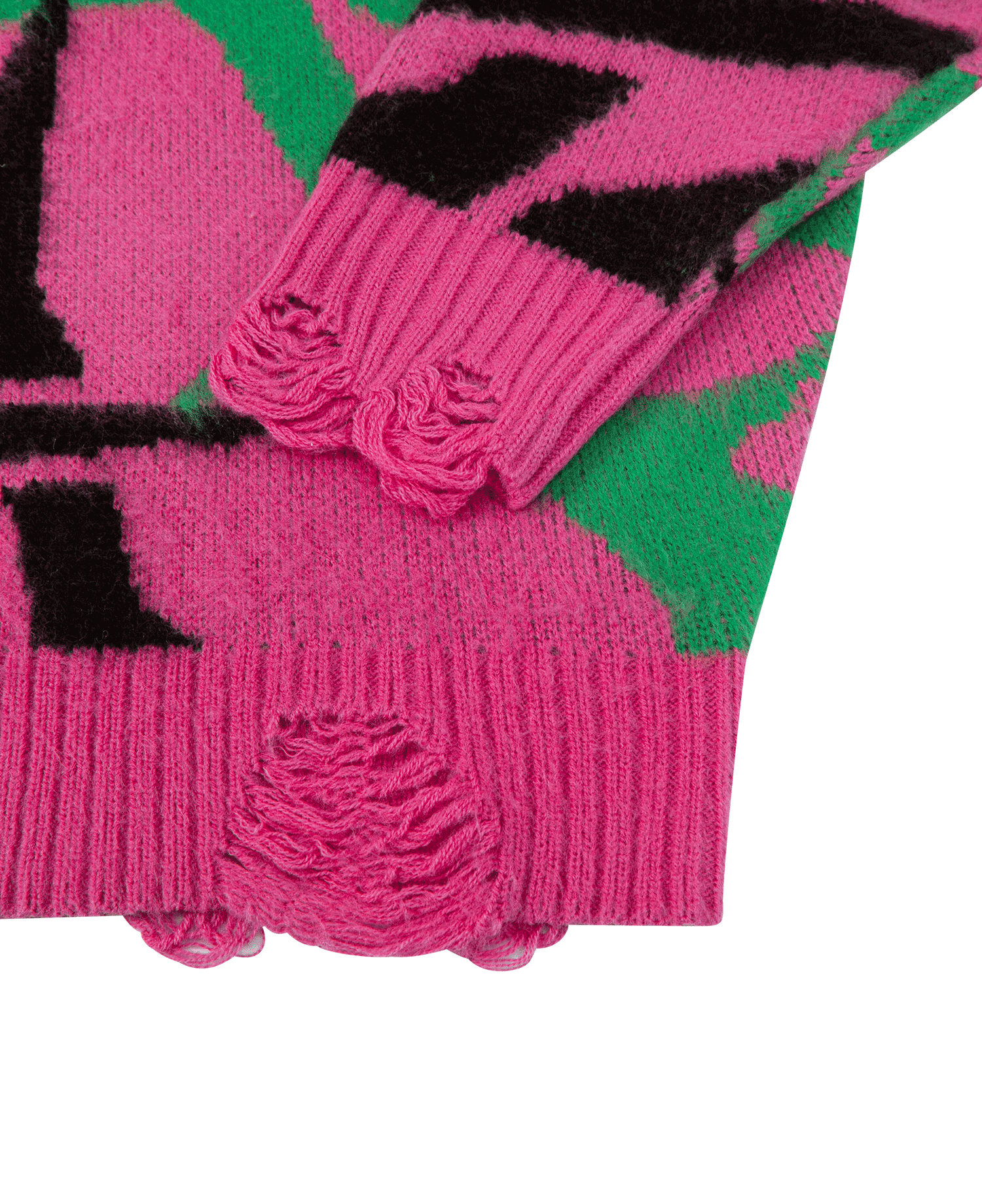 INSANE TRIBAL BRUSHED SWEATER_PINK