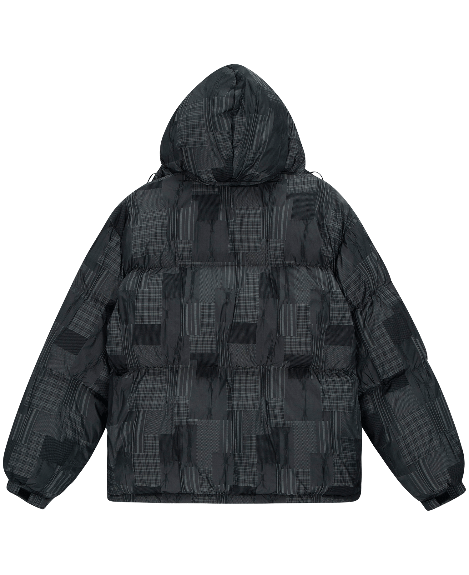 INSANE HOODED DOWN JACKET_BLACK