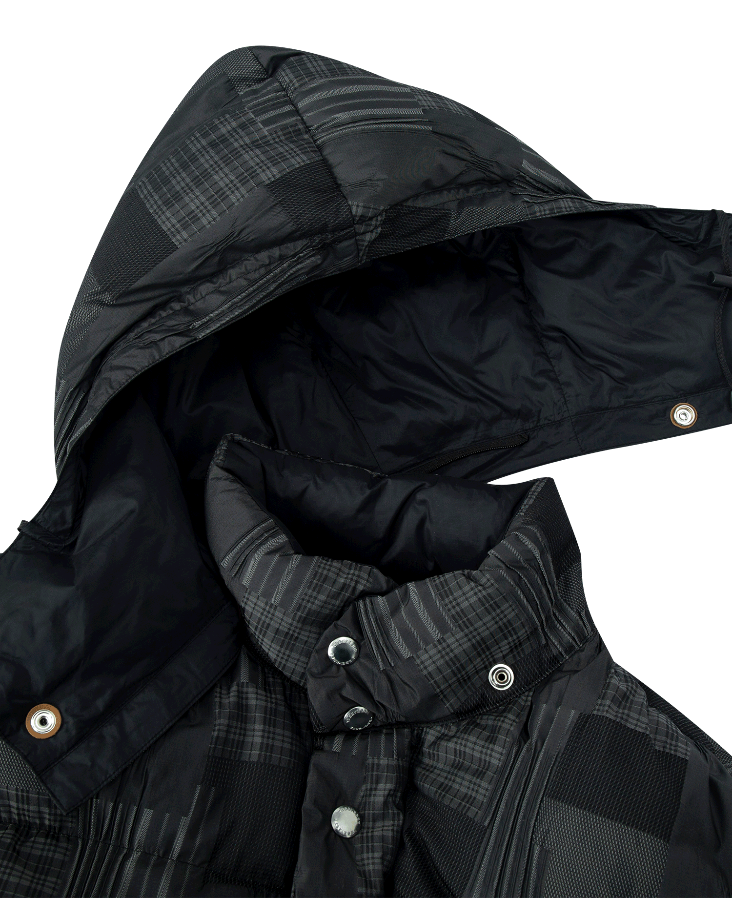 INSANE HOODED DOWN JACKET_BLACK