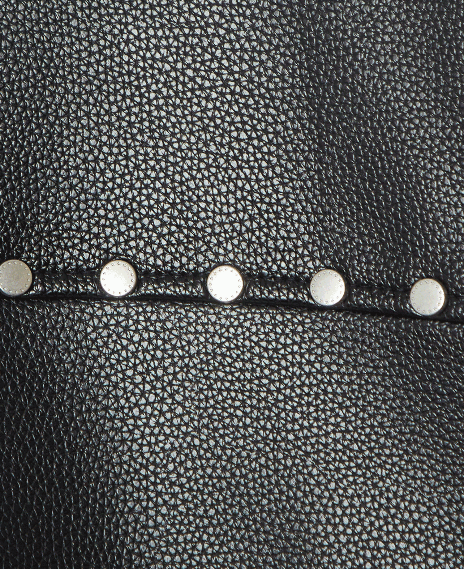 STUDDED BOMBER JACKET_BLACK