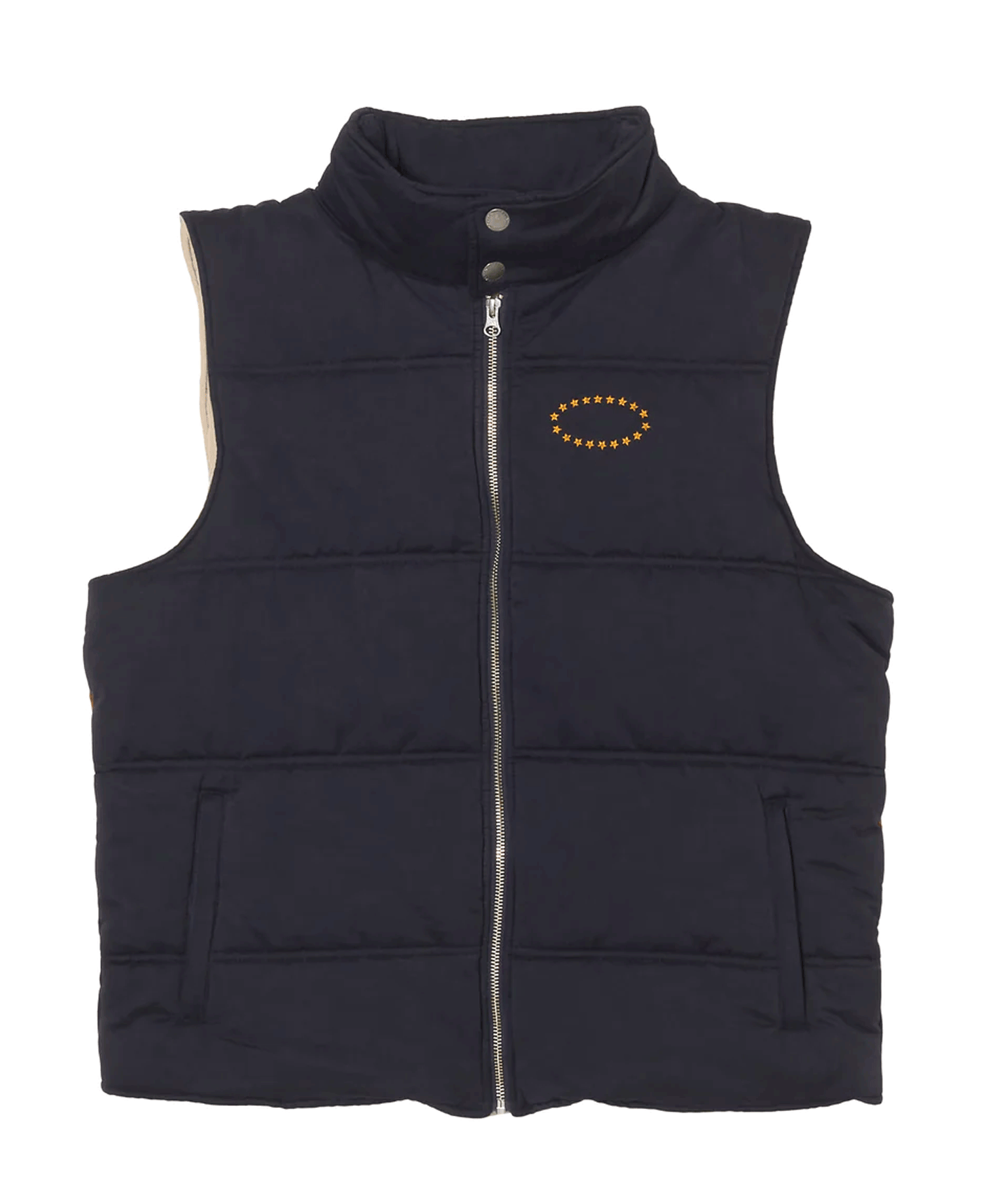 STAR PEACE FLAG VEST_NAVY