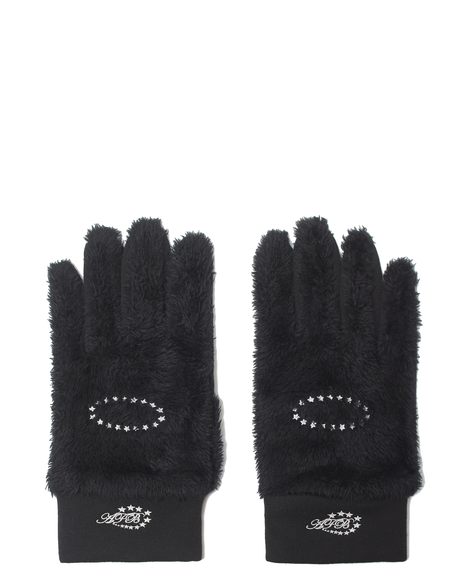 FUR GLOVE_BLACK