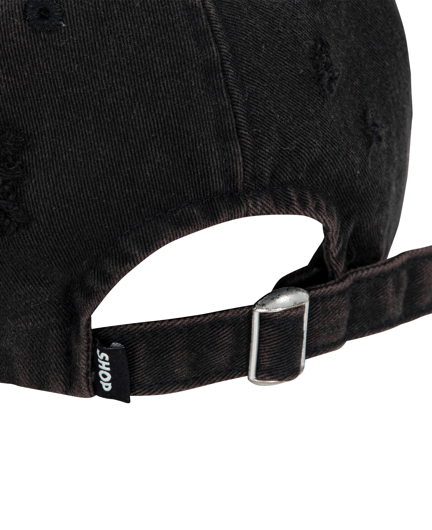 INSANE CROSS GRUNGE BALL CAP_BLACK