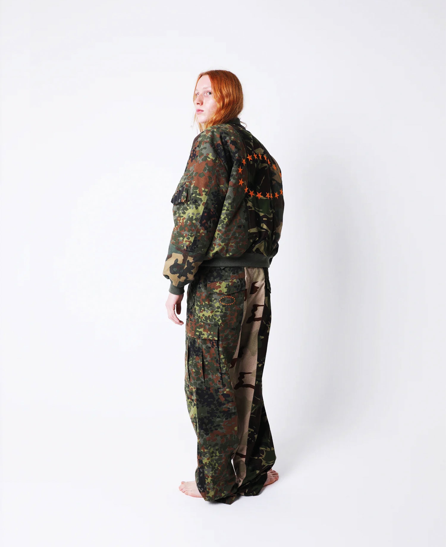 AFB DOCKING BAGGY CARGO PANTS_CAMO