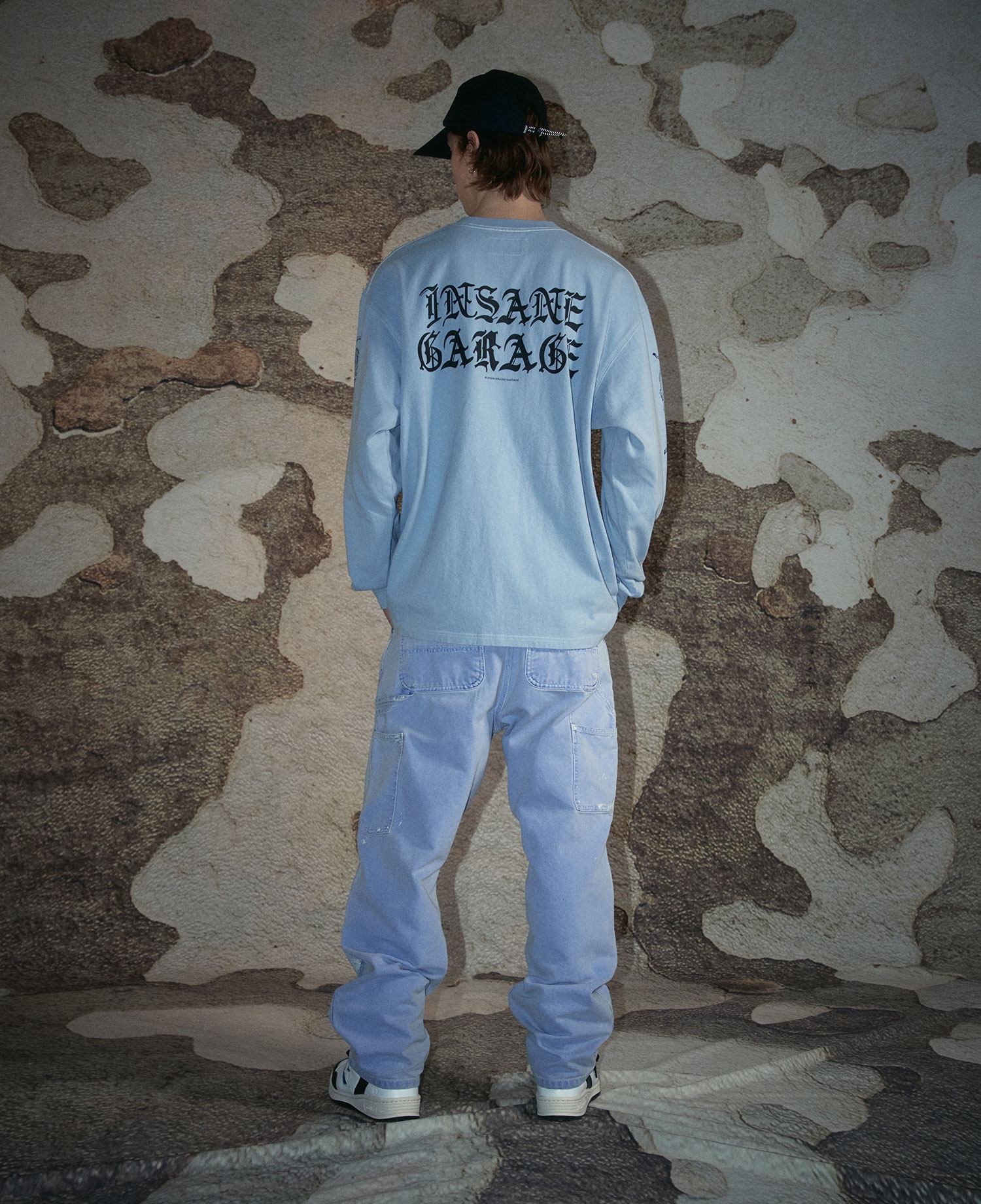 INSANE TIGER LONG SLV_LIGHT BLUE