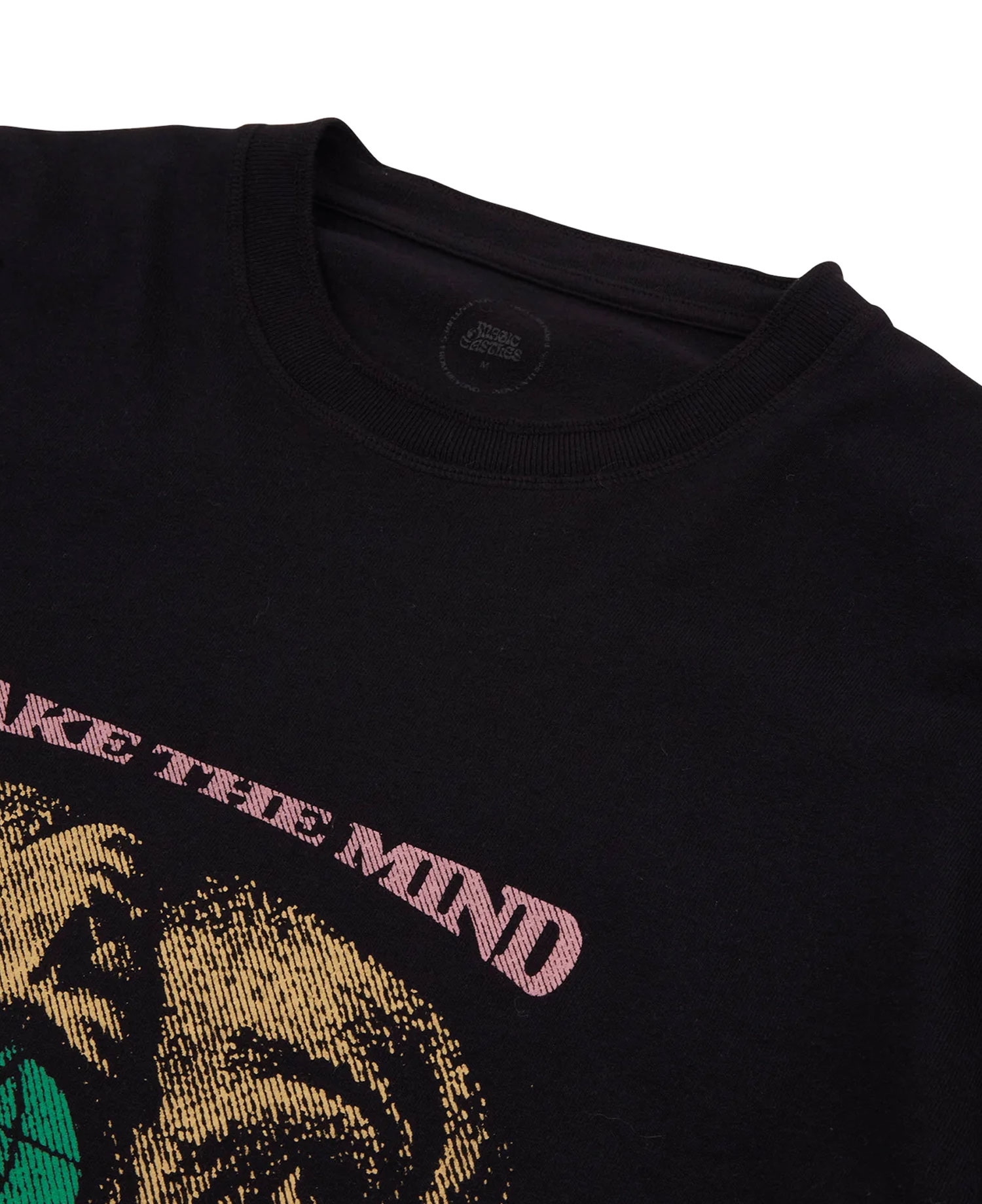 MAGIC CASTLES SHAKE YOUR MIND LONG SLV TEE_BLACK