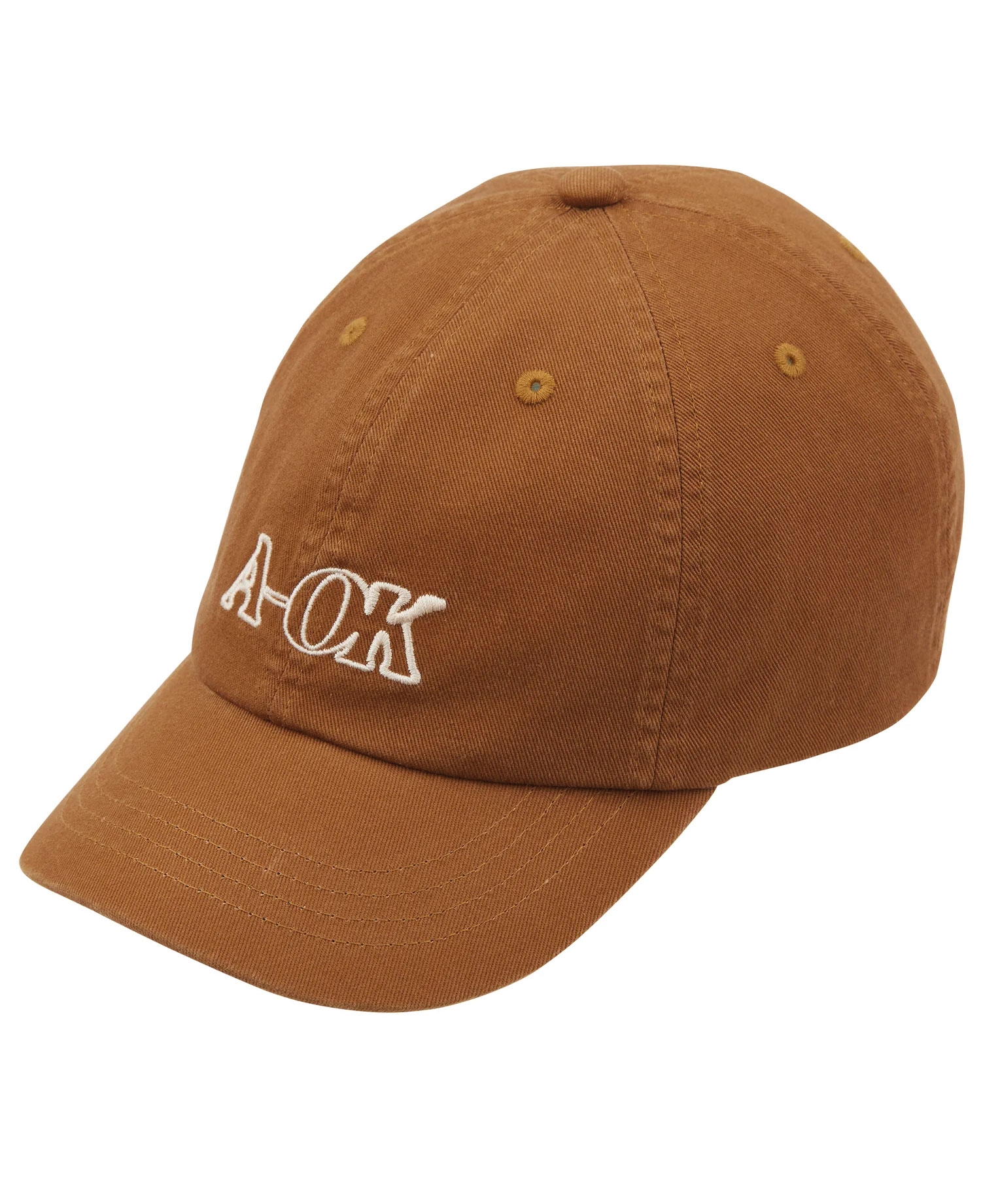 MAGIC CASTLES A-OK 6 PANEL CAP_BROWN