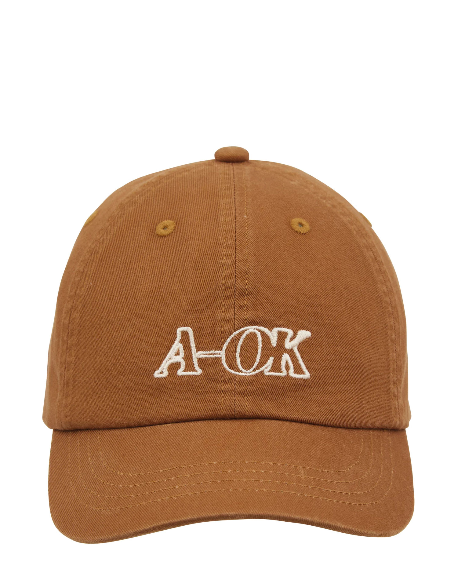 MAGIC CASTLES A-OK 6 PANEL CAP_BROWN