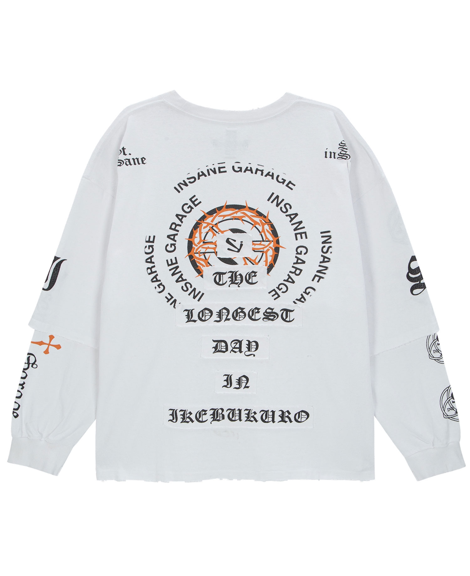 FAKE REWORKED LONG SLEEVES_WHITE