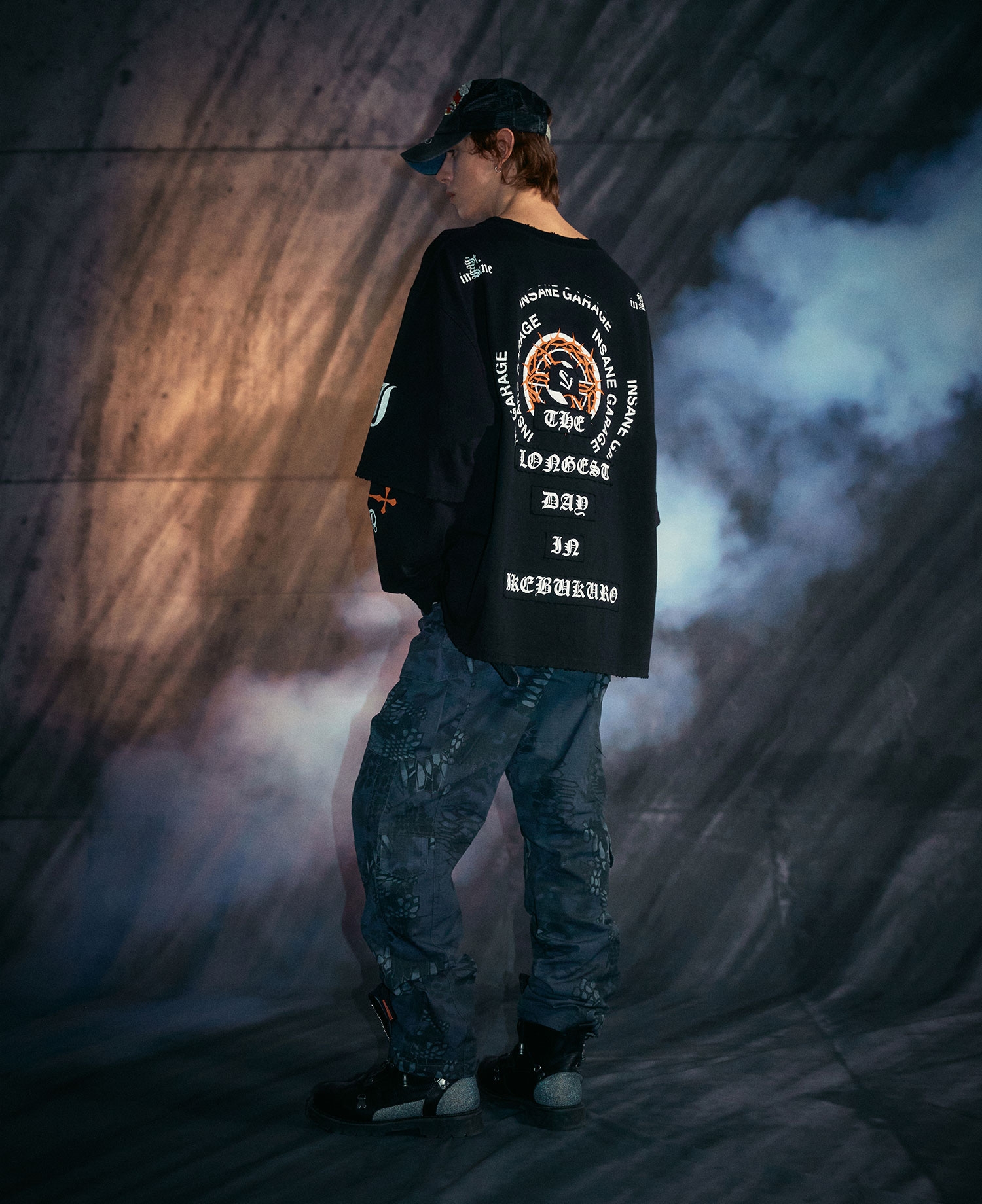 FAKE REWORKED LONG SLEEVES_BLACK