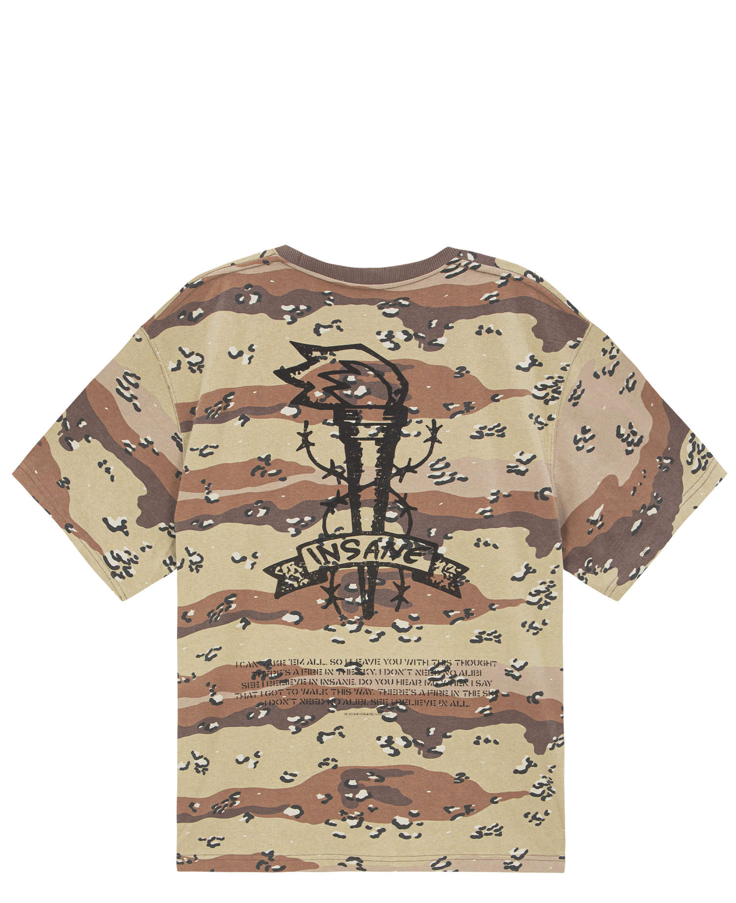 INSANE CAMO REVOLUTION T-SHIRT_BEIGE