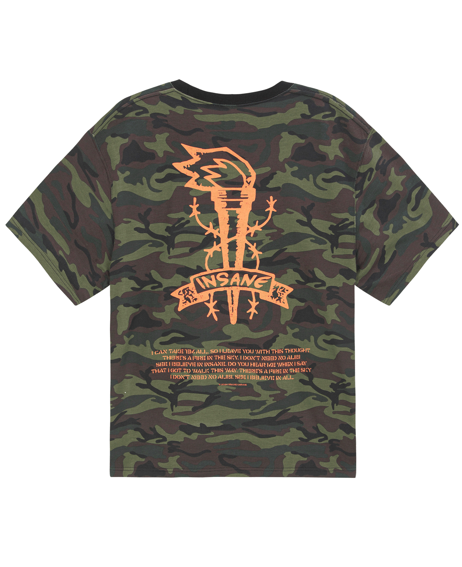 INSANE CAMO REVOLUTION T-SHIRT_GREEN