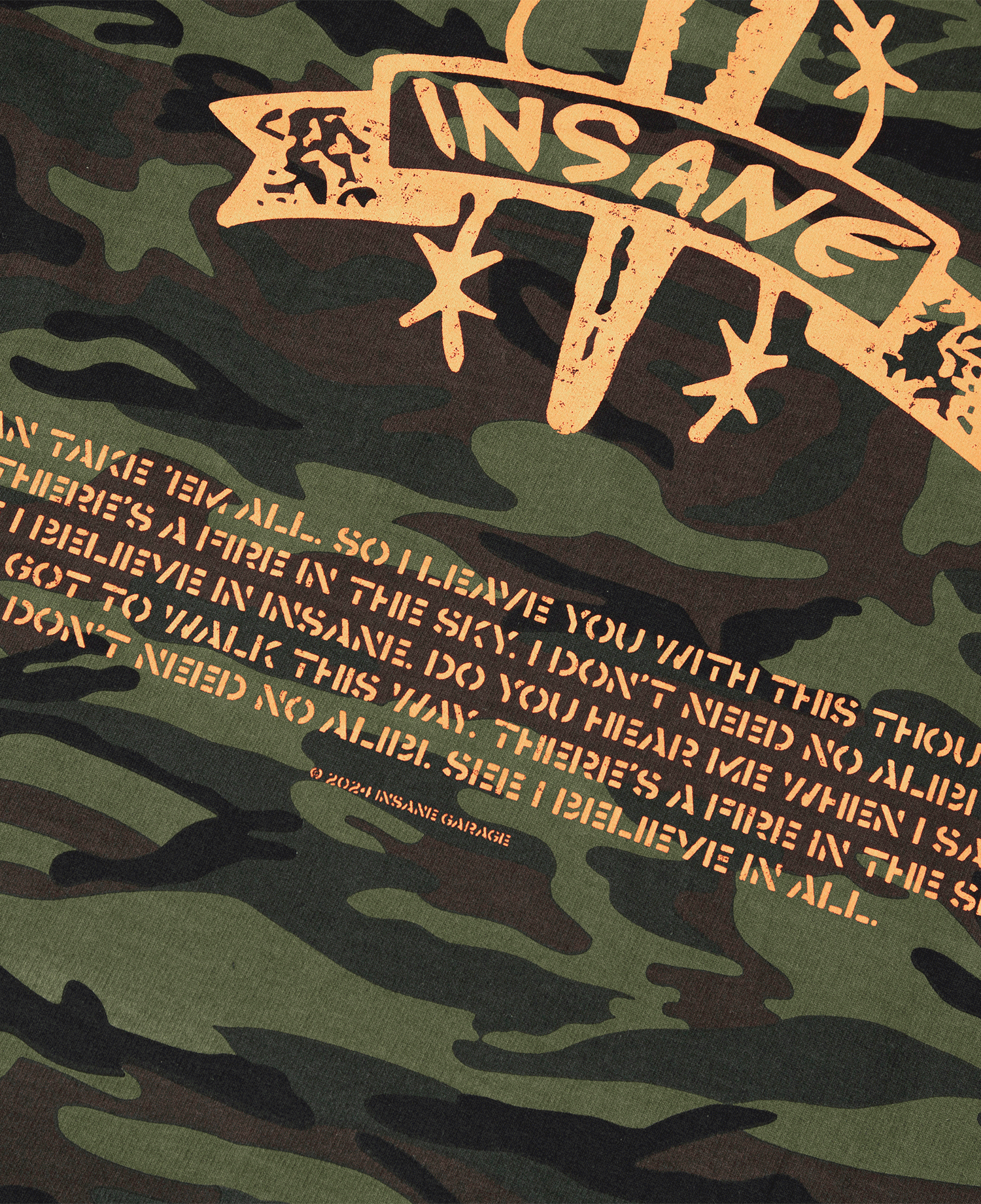 INSANE CAMO REVOLUTION T-SHIRT_GREEN