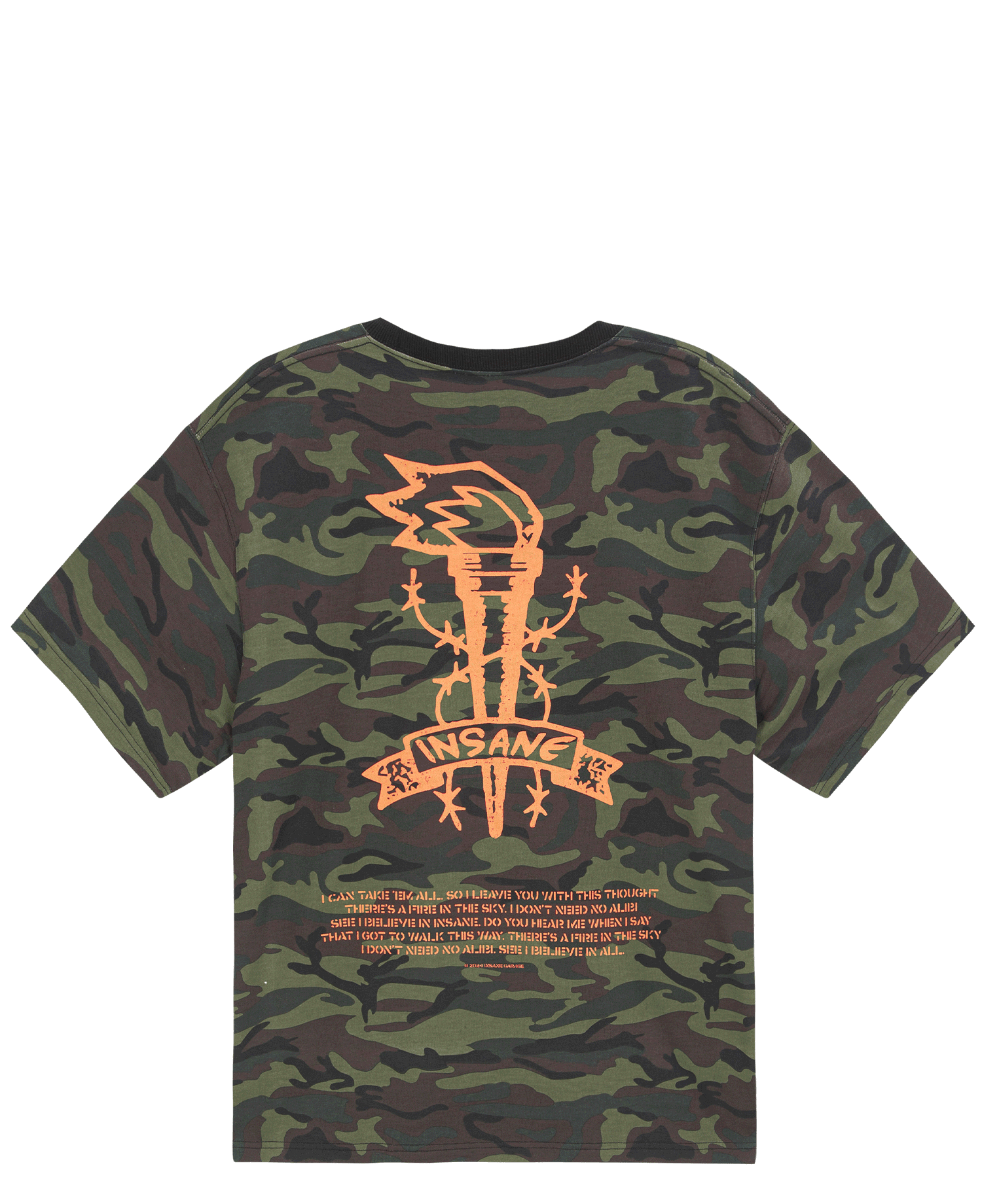 INSANE CAMO REVOLUTION T-SHIRT_GREEN