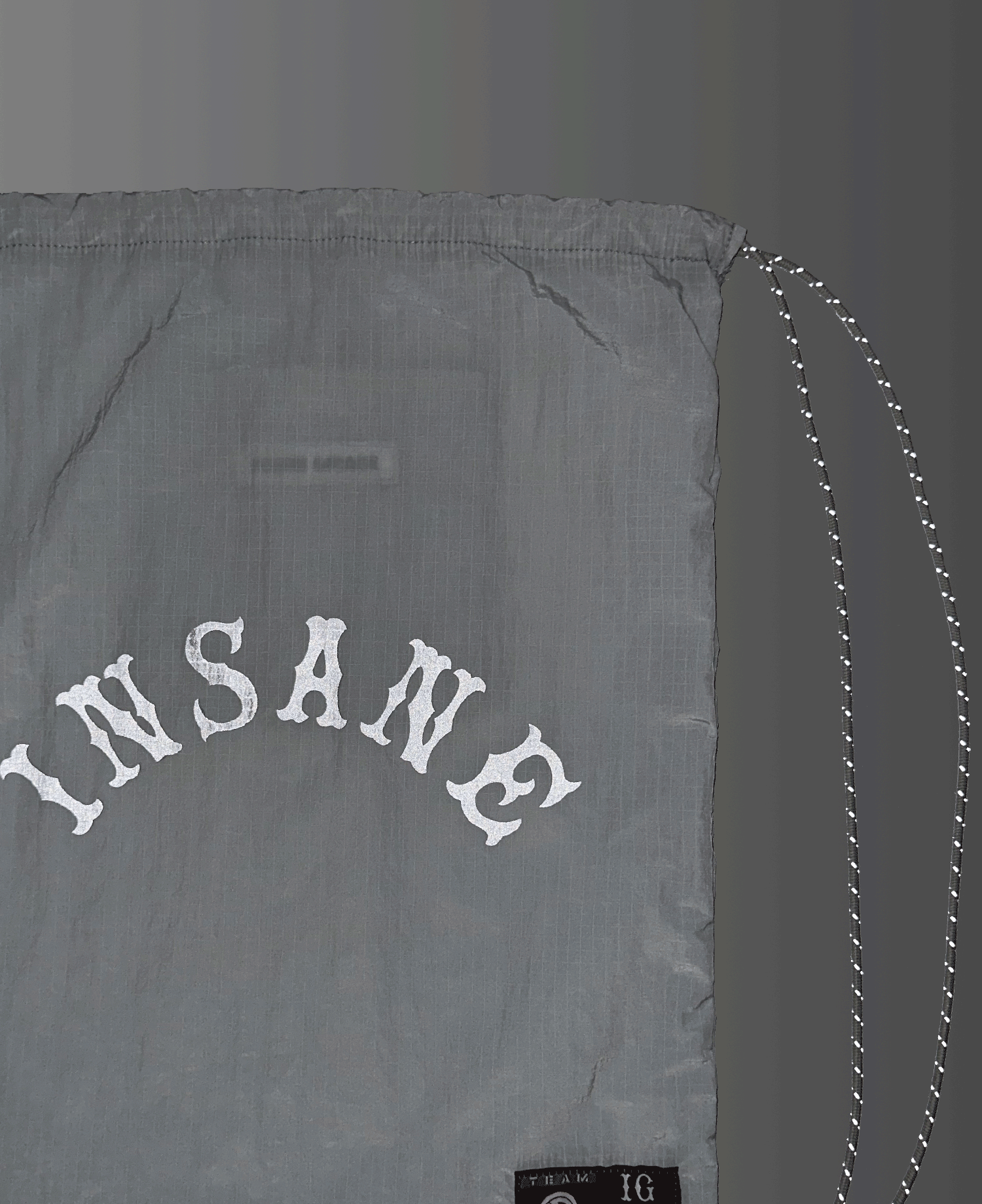 INSANE PACKABLE GYM SACK_WHITE