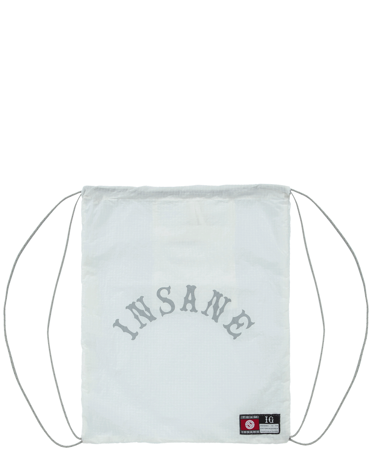 INSANE PACKABLE GYM SACK_WHITE