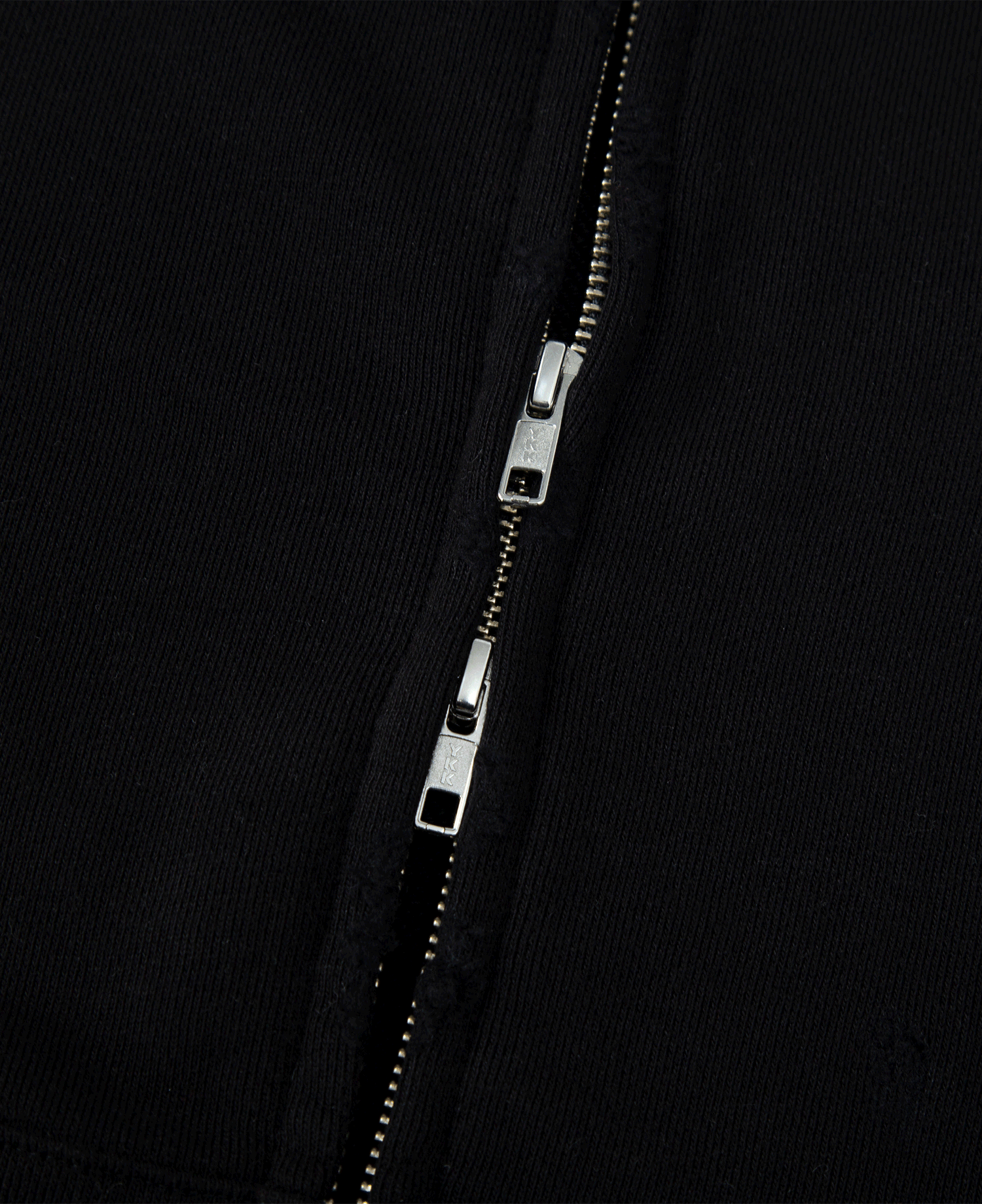 INSANE PANTHER SCRATCH ZIP FRONT HOODIE_BLACK