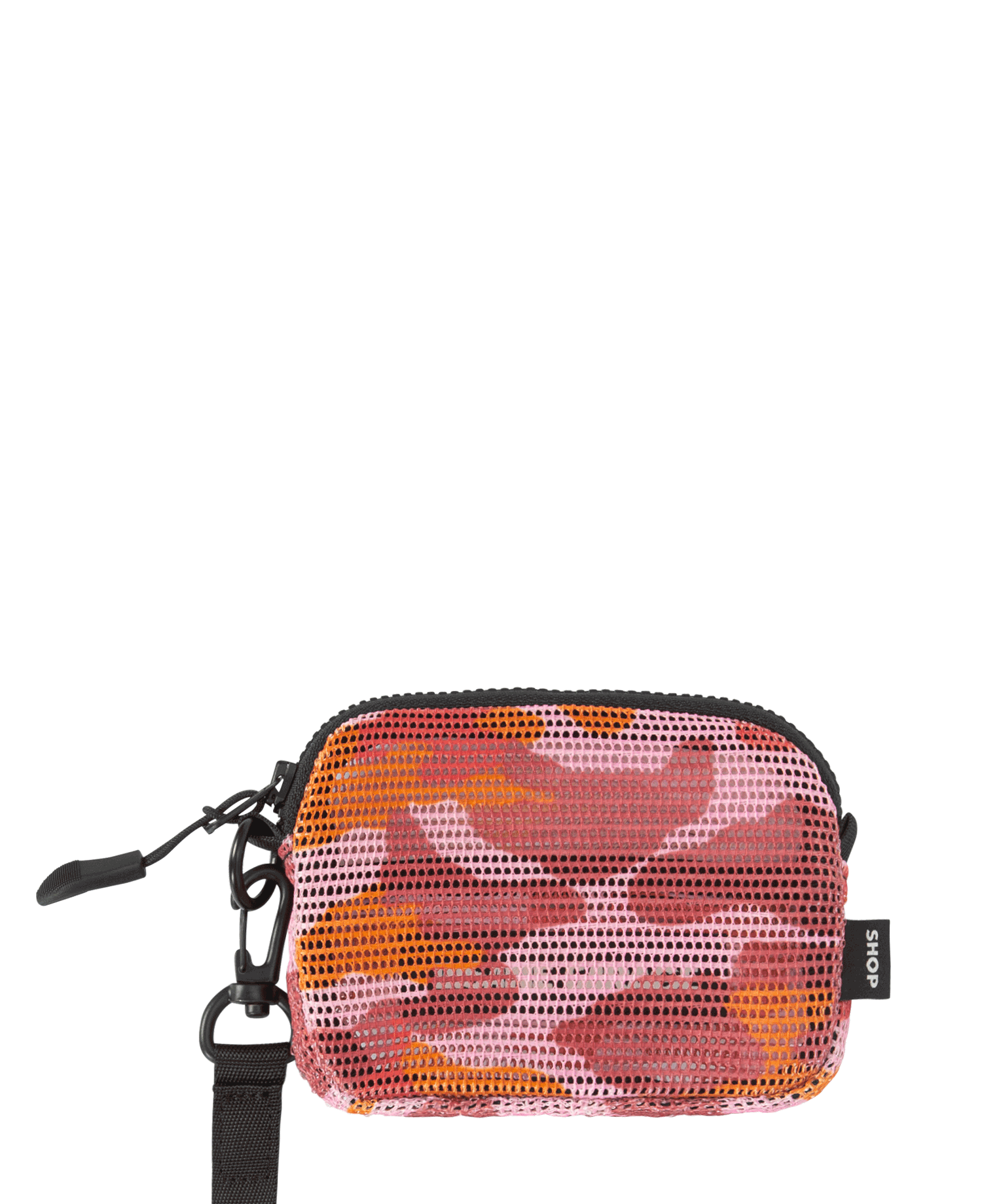 INSANE CAMO MESH UTILITY POCKET_PINK