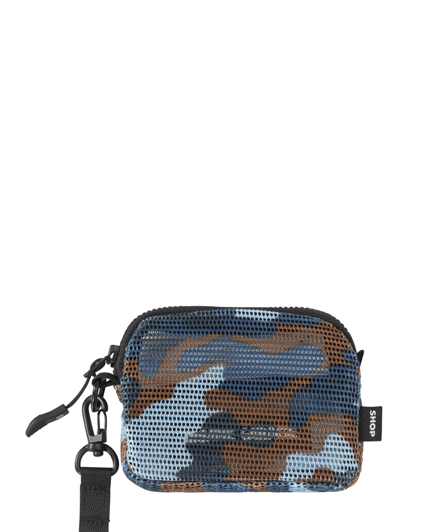 INSANE CAMO MESH UTILITY POCKET_BLUE