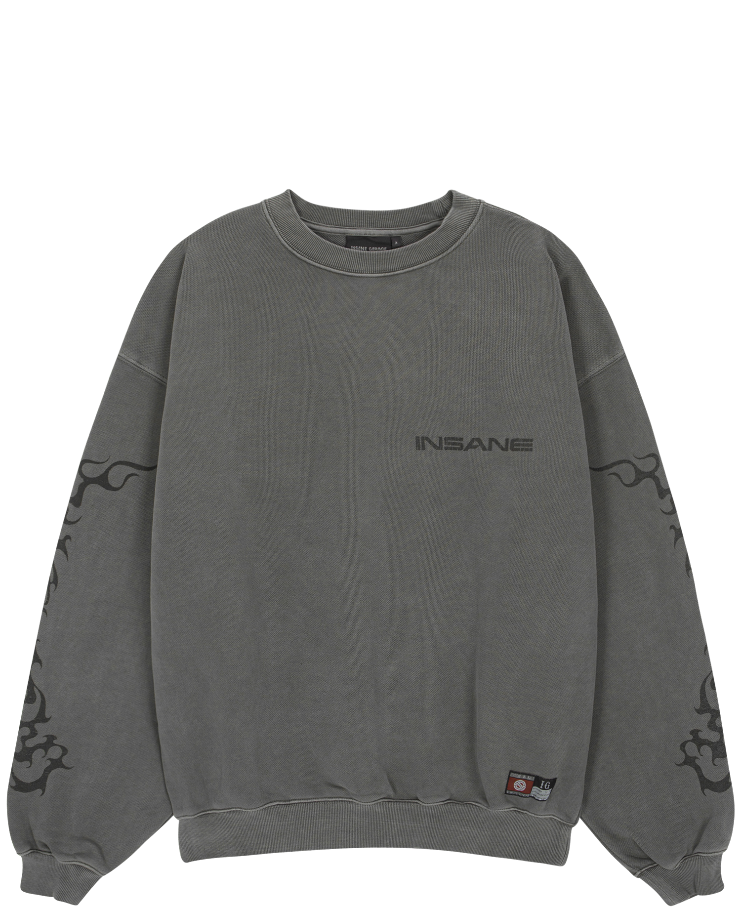 INSANE 2ND ANNIVERSARY CREWNECK_CHARCOAL