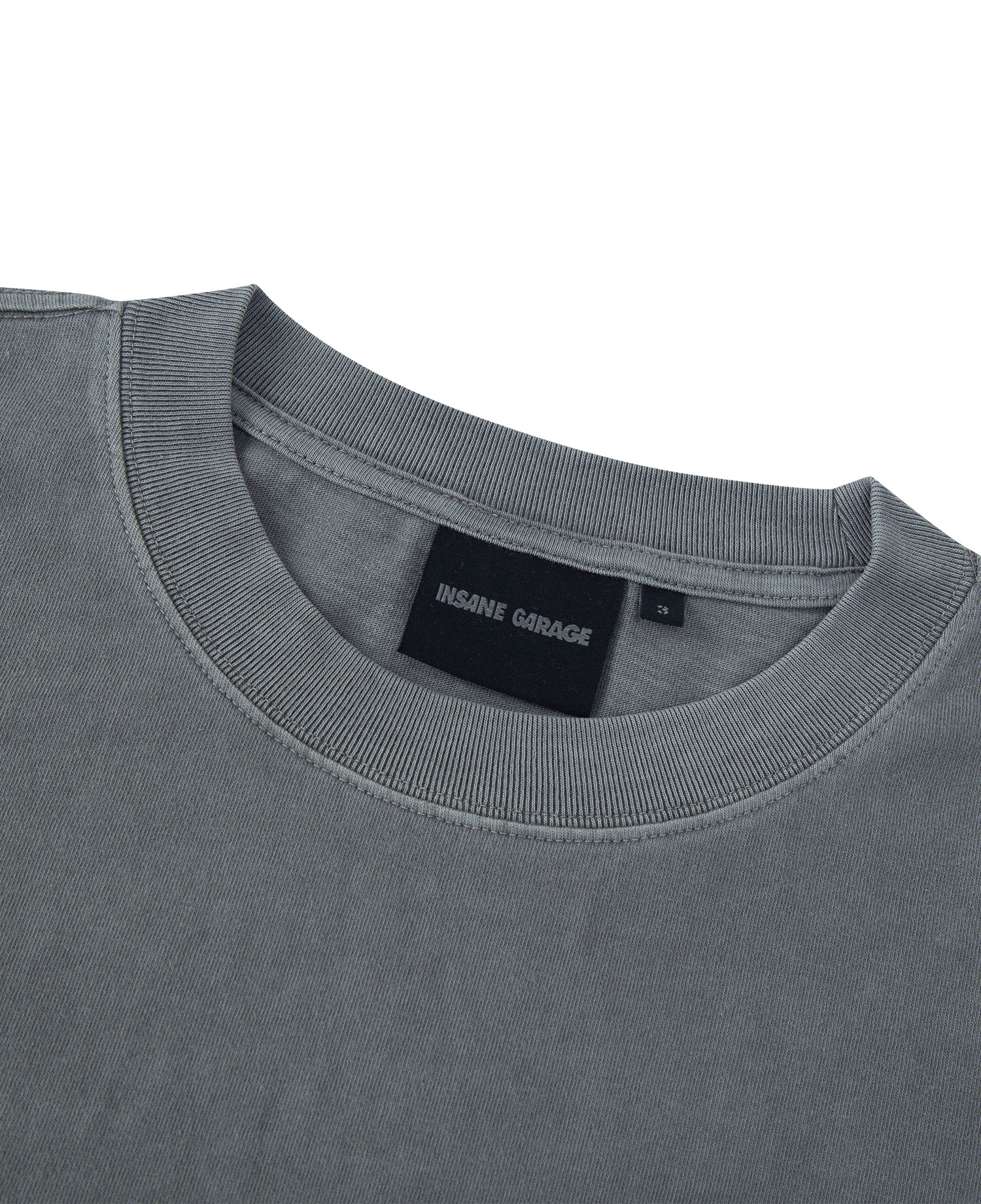 INSANE FRONT POCKET LONG SLV_CHARCOAL