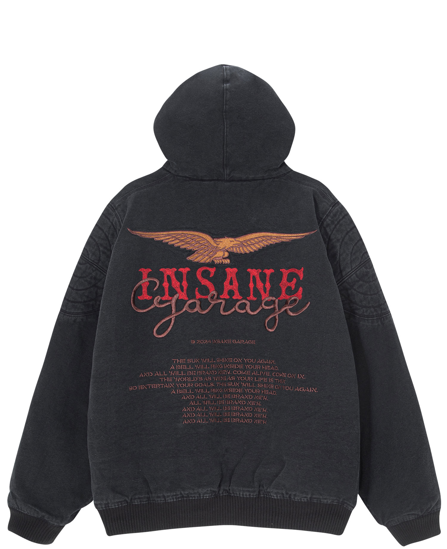 INSANE HOODIE WORK JACKET_BLACK