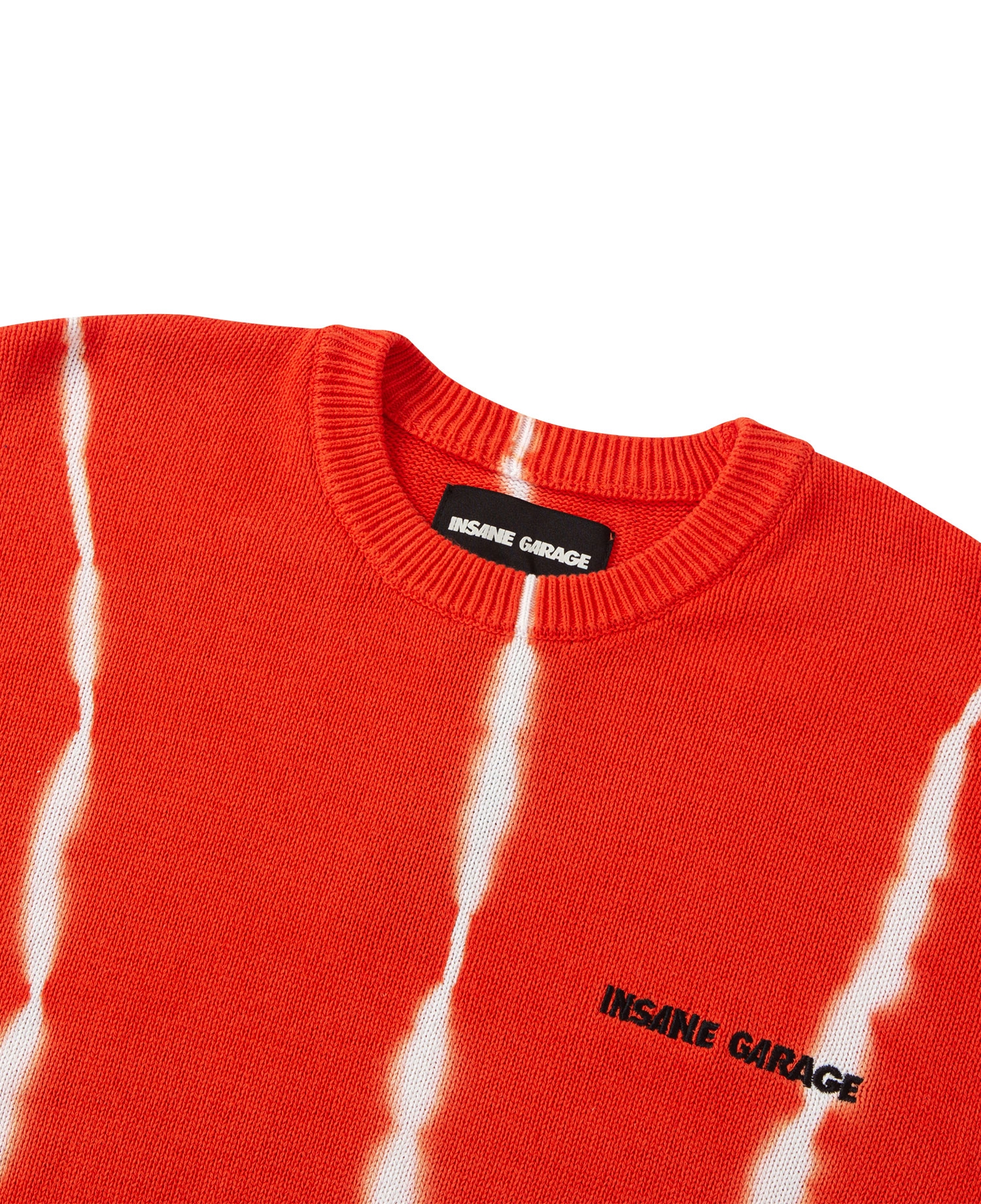 INSANE WE HATE PARTY KNIT PULL OVER_ORANGE