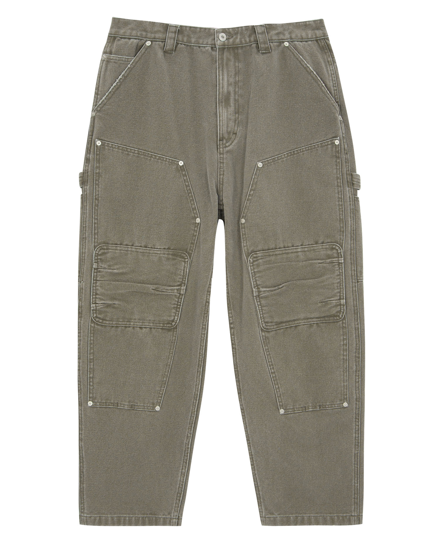 INSANE DOUBLE-KNEE WORKPANTS_WOOD