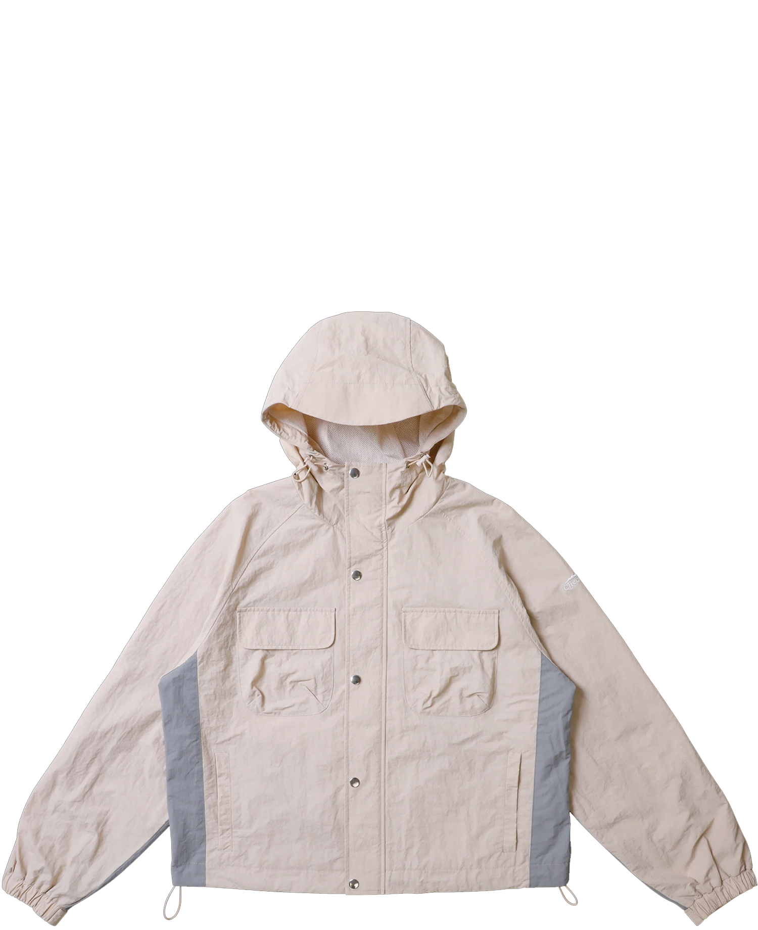 BOX WADING ANORAK_CREAM