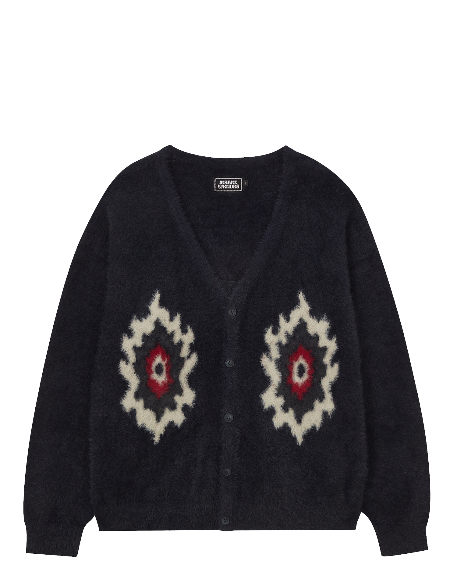 [WKNDRS] FLAME CARDIGAN_NAVY