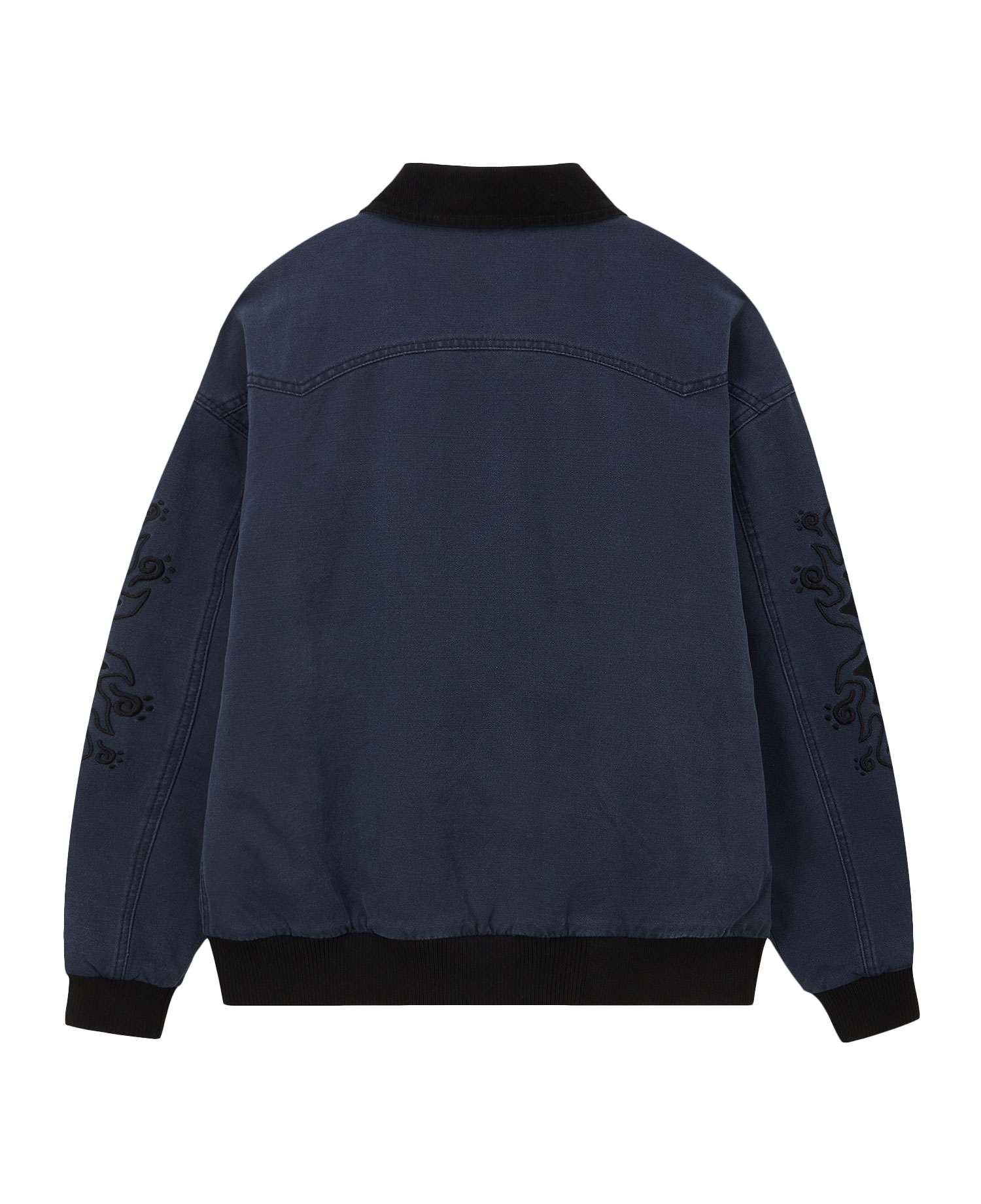 [WKNDRS] CANVAS WORK JACKET_NAVY