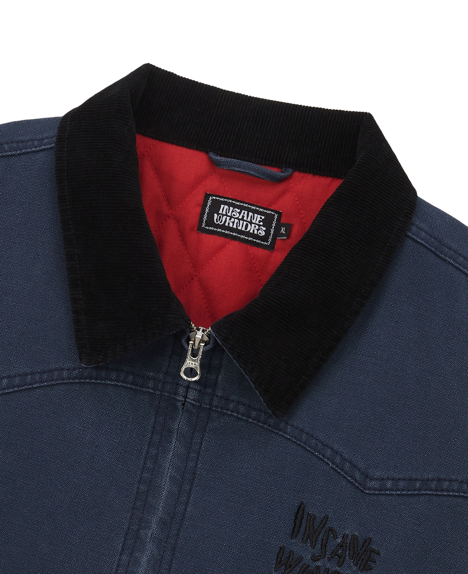 [WKNDRS] CANVAS WORK JACKET_NAVY