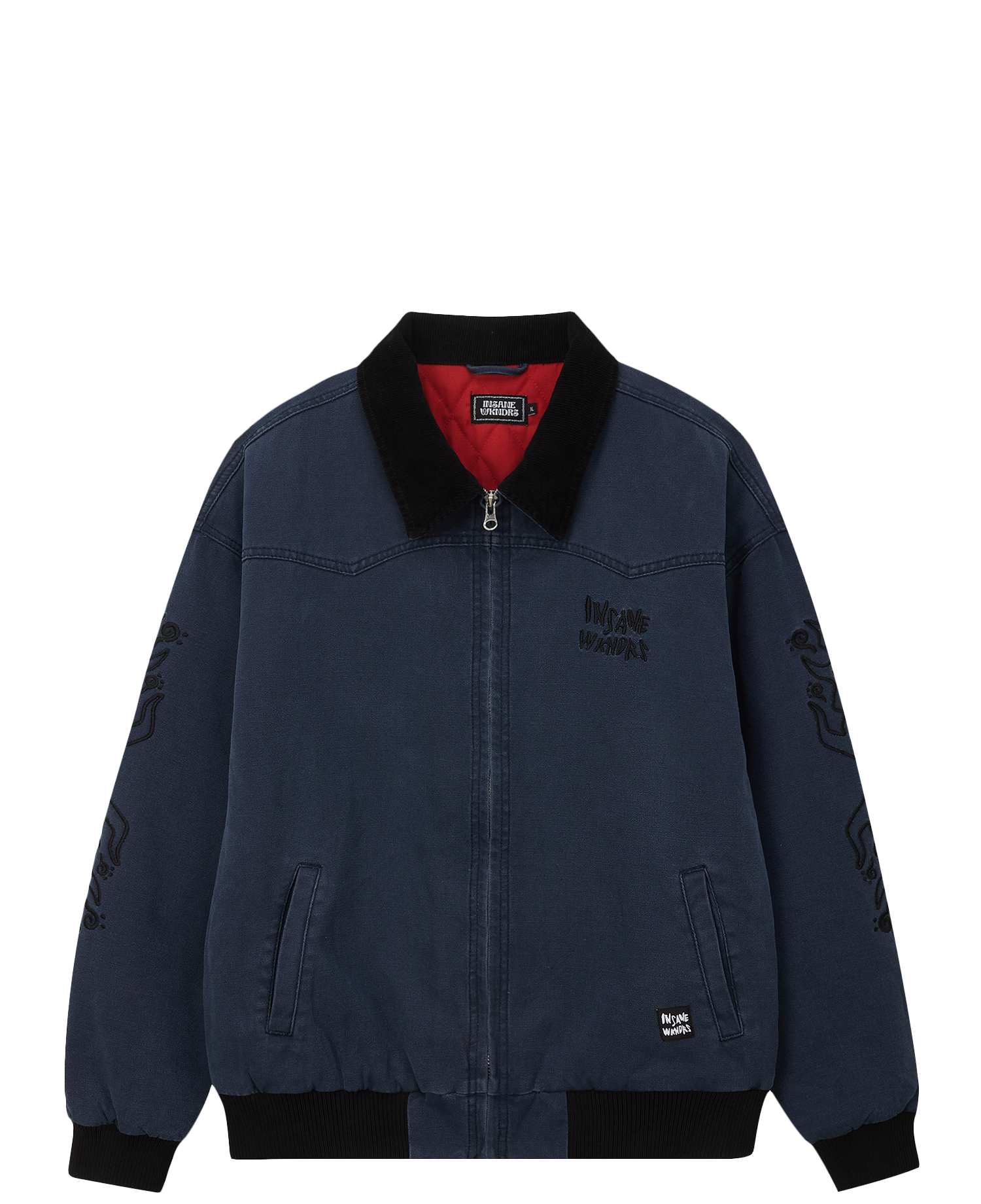 [WKNDRS] CANVAS WORK JACKET_NAVY