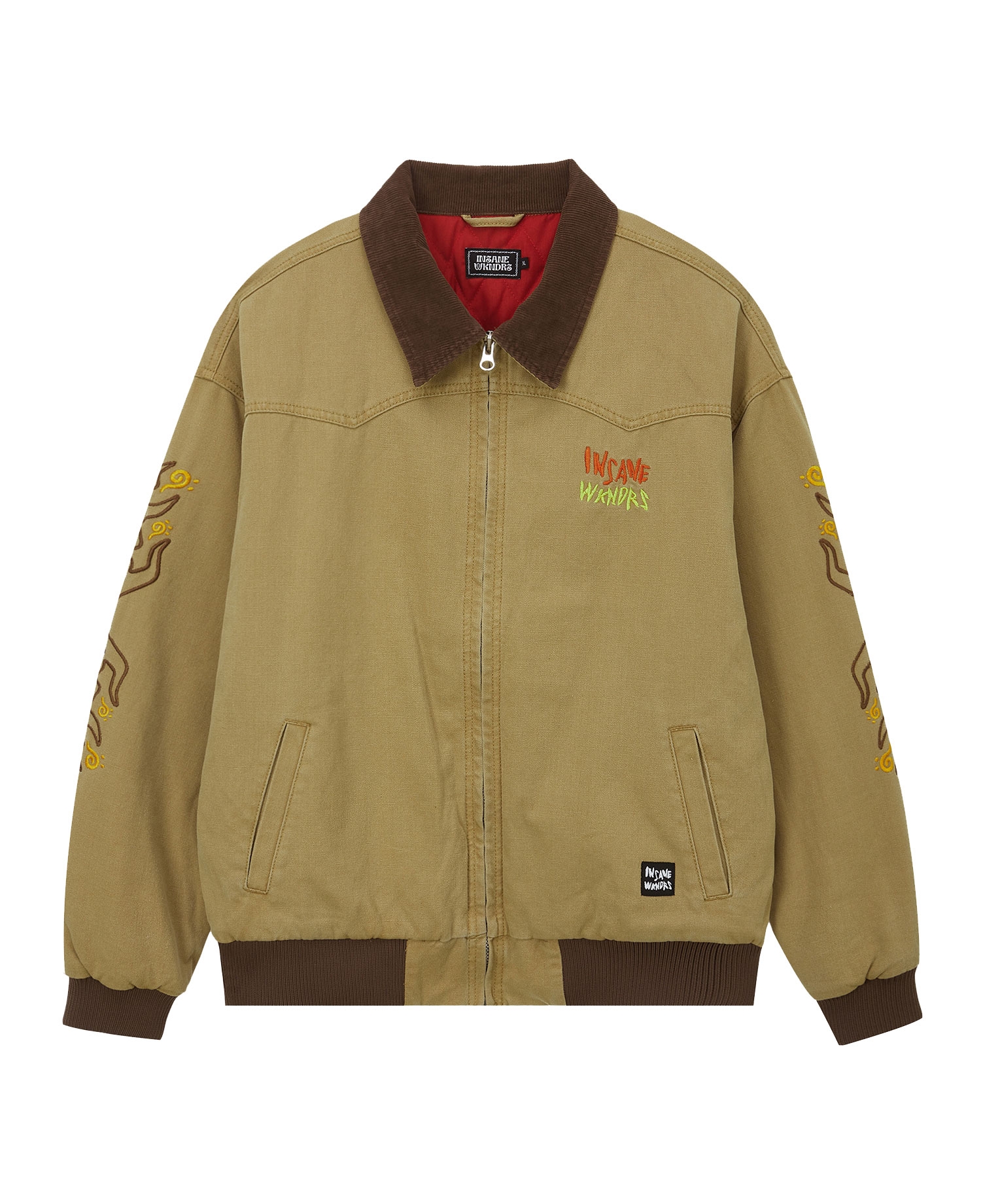 [WKNDRS] CANVAS WORK JACKET_D.BEIGE