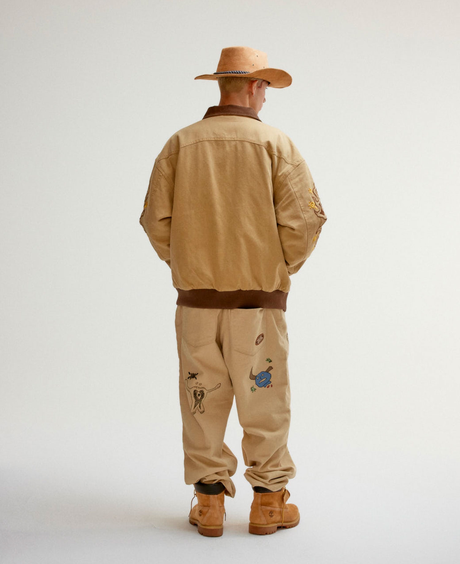 [WKNDRS] CANVAS WORK JACKET_D.BEIGE