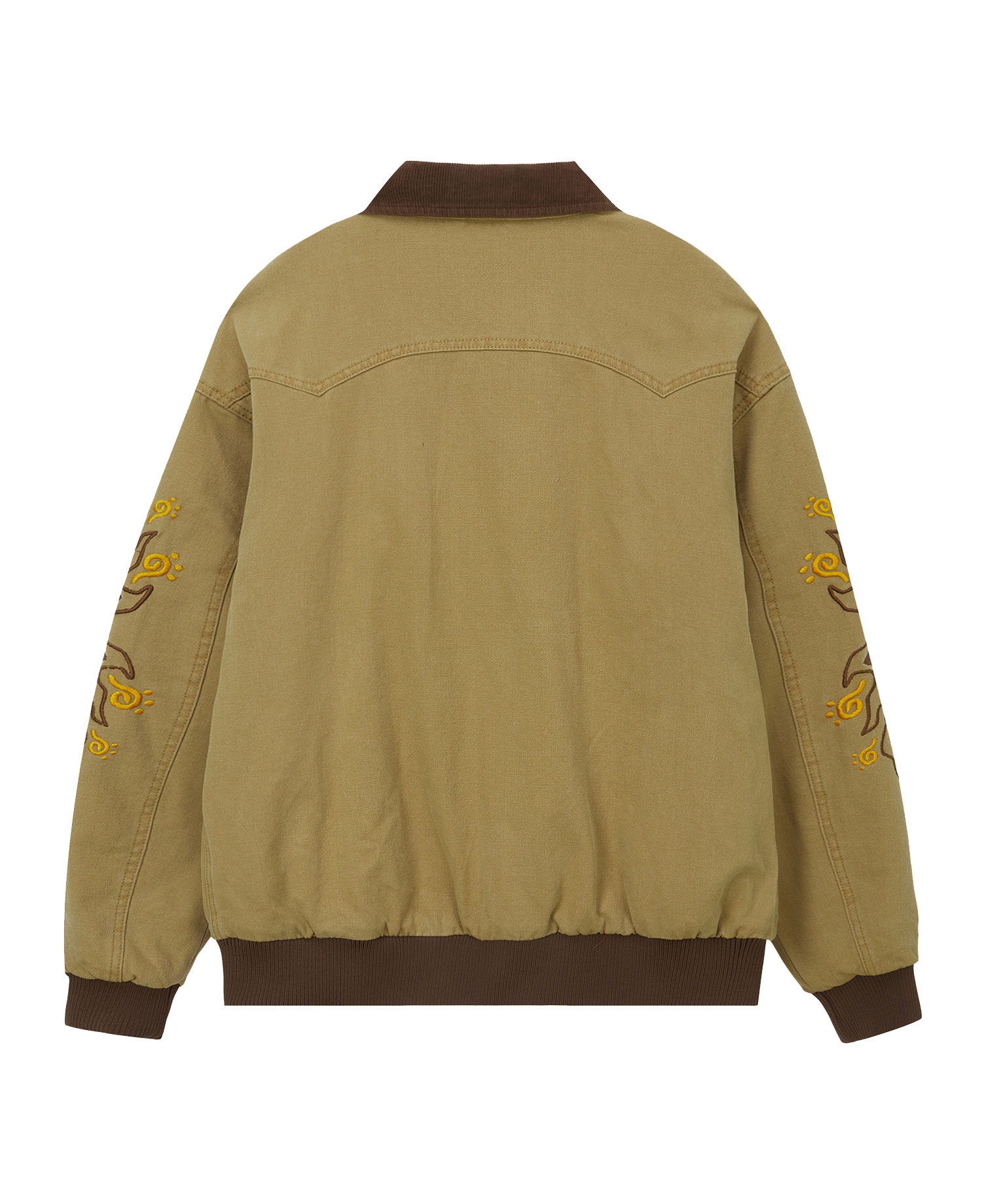 [WKNDRS] CANVAS WORK JACKET_D.BEIGE