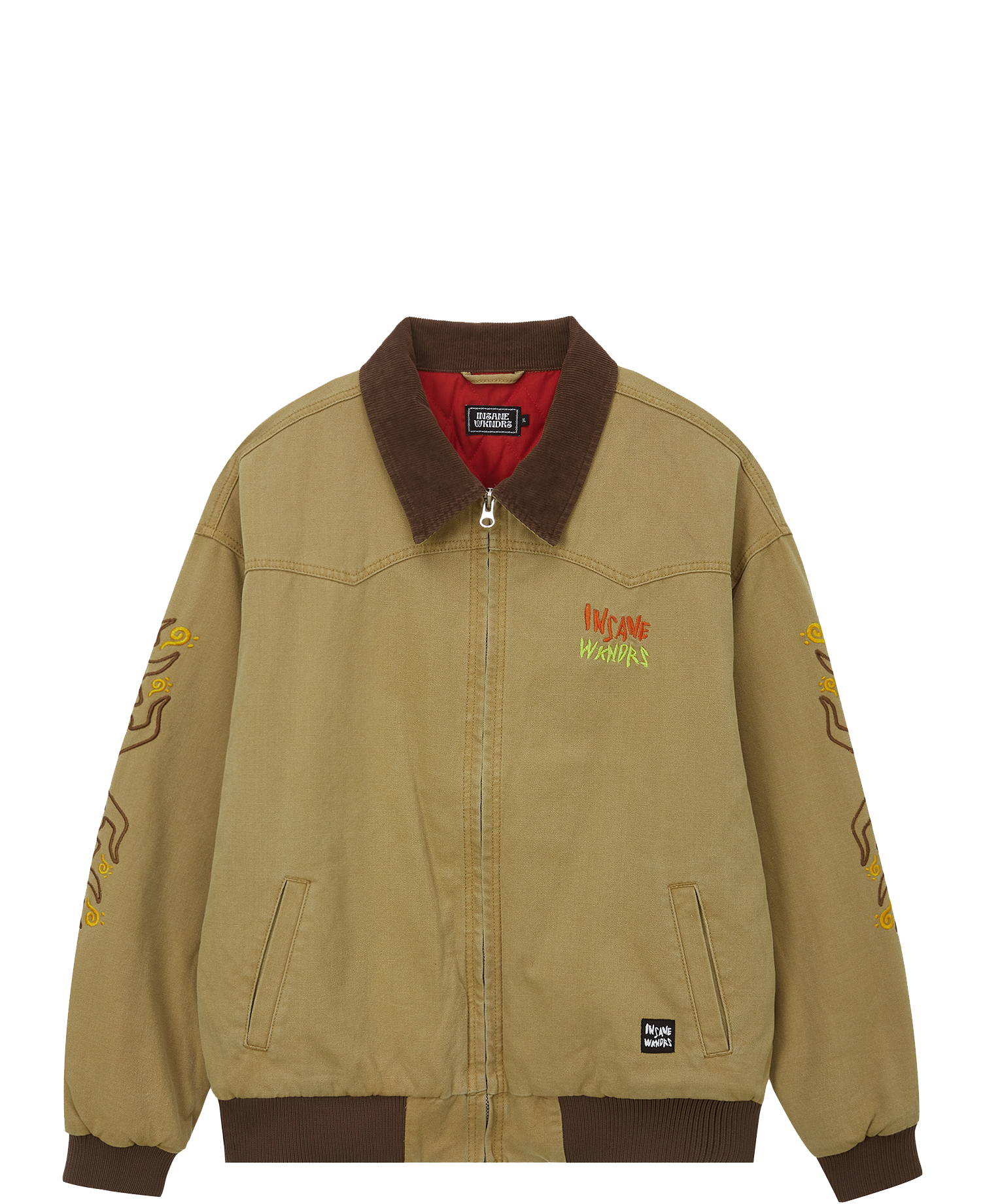 [WKNDRS] CANVAS WORK JACKET_D.BEIGE